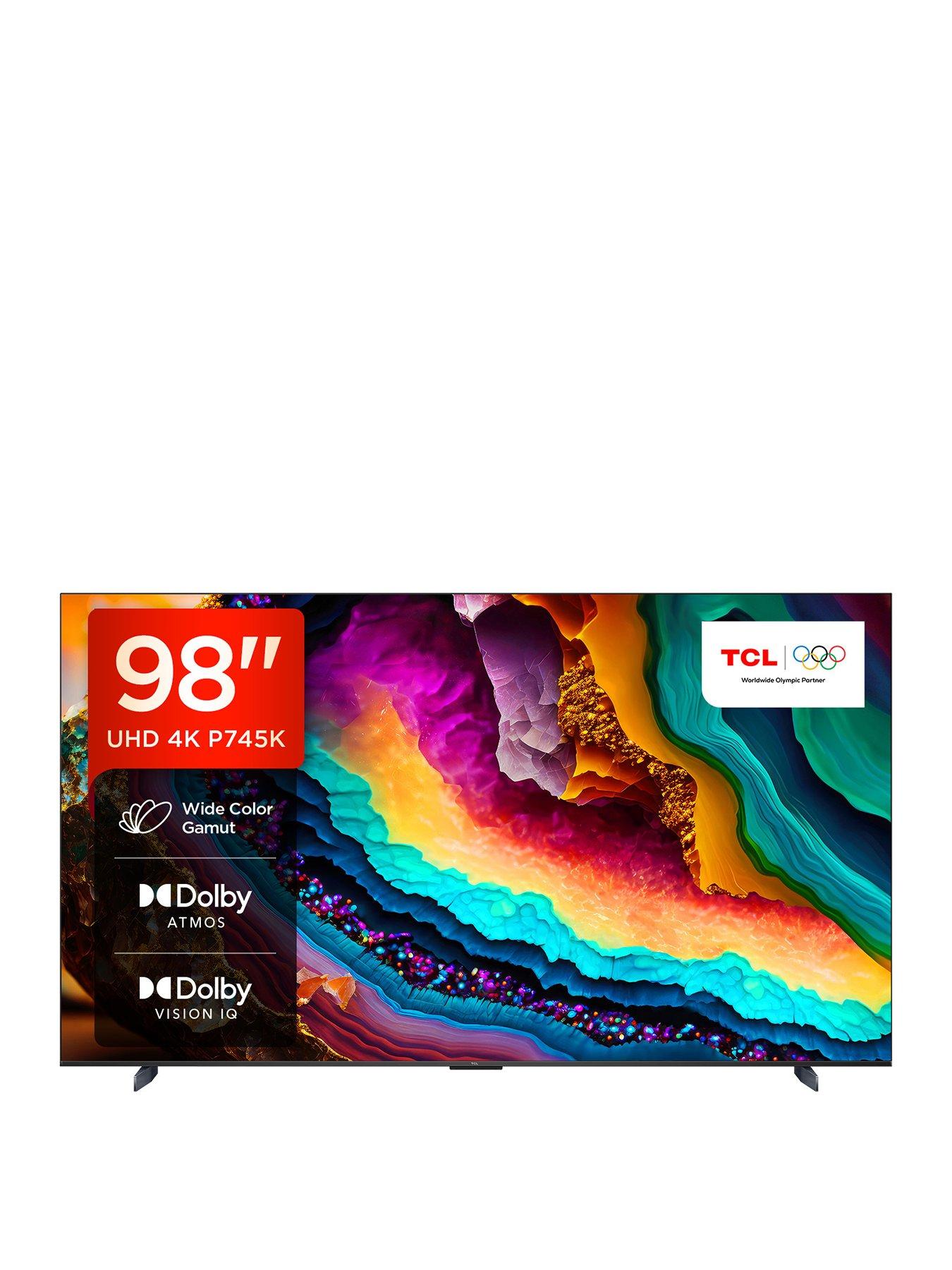 Image of TCL 98P745K, 98 inch, 4K Ultra HD HDR, LED, Smart TV with Google Assistant