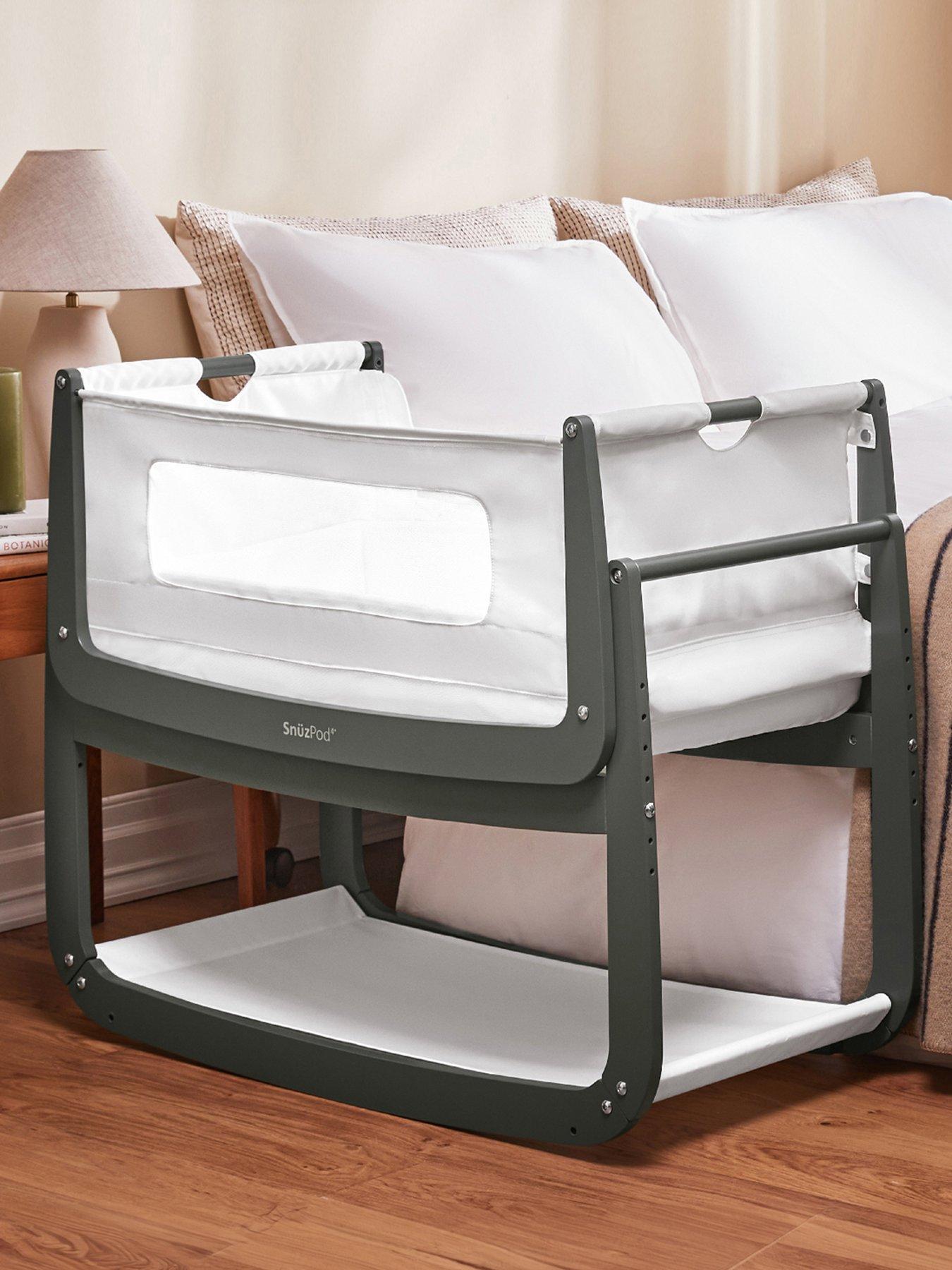 snuz-snuzpod-4-bedside-crib-sage