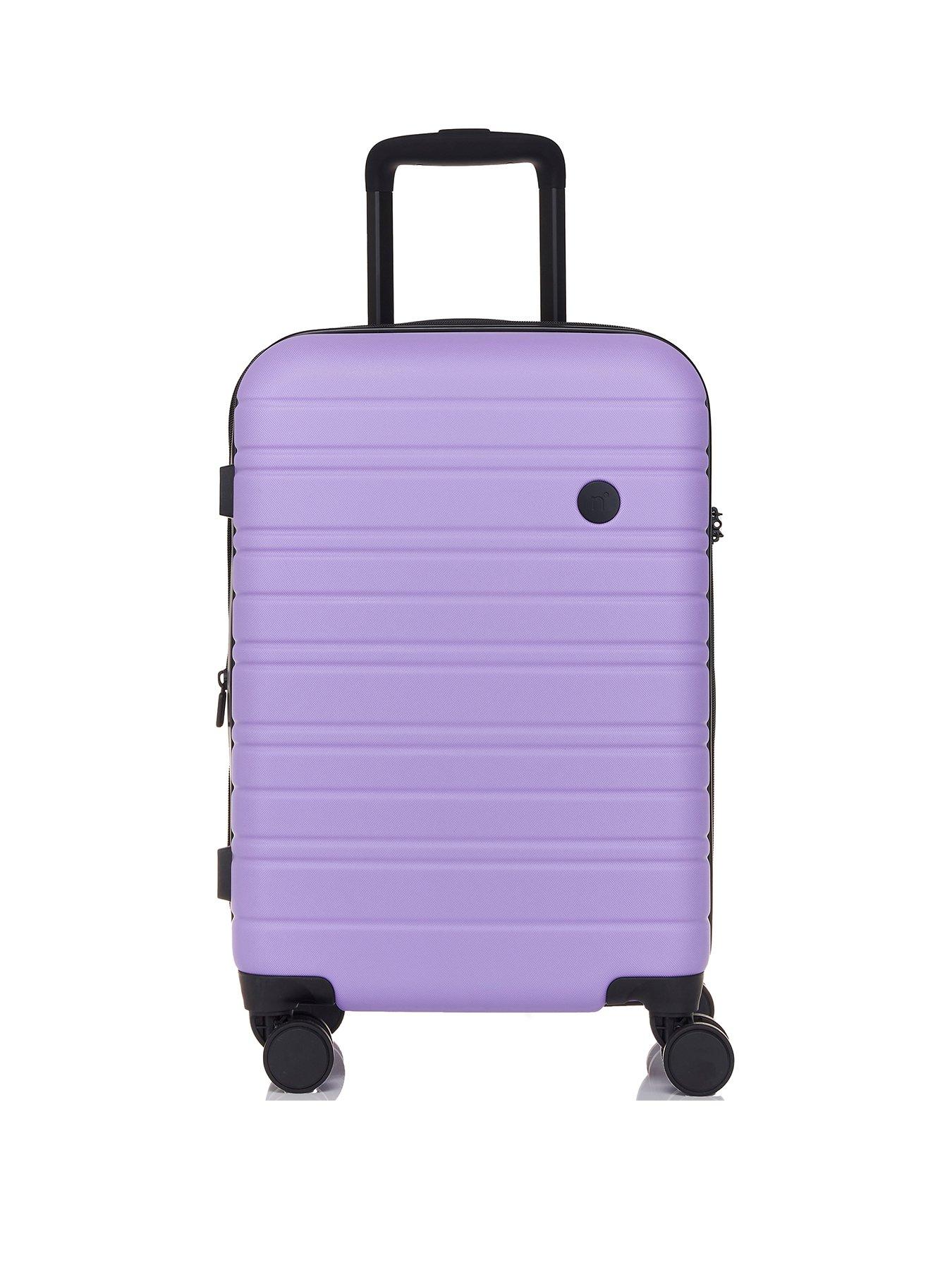 Image 1 of 7 of Nere Stori Suitcase Small 55cm -Purple Rose