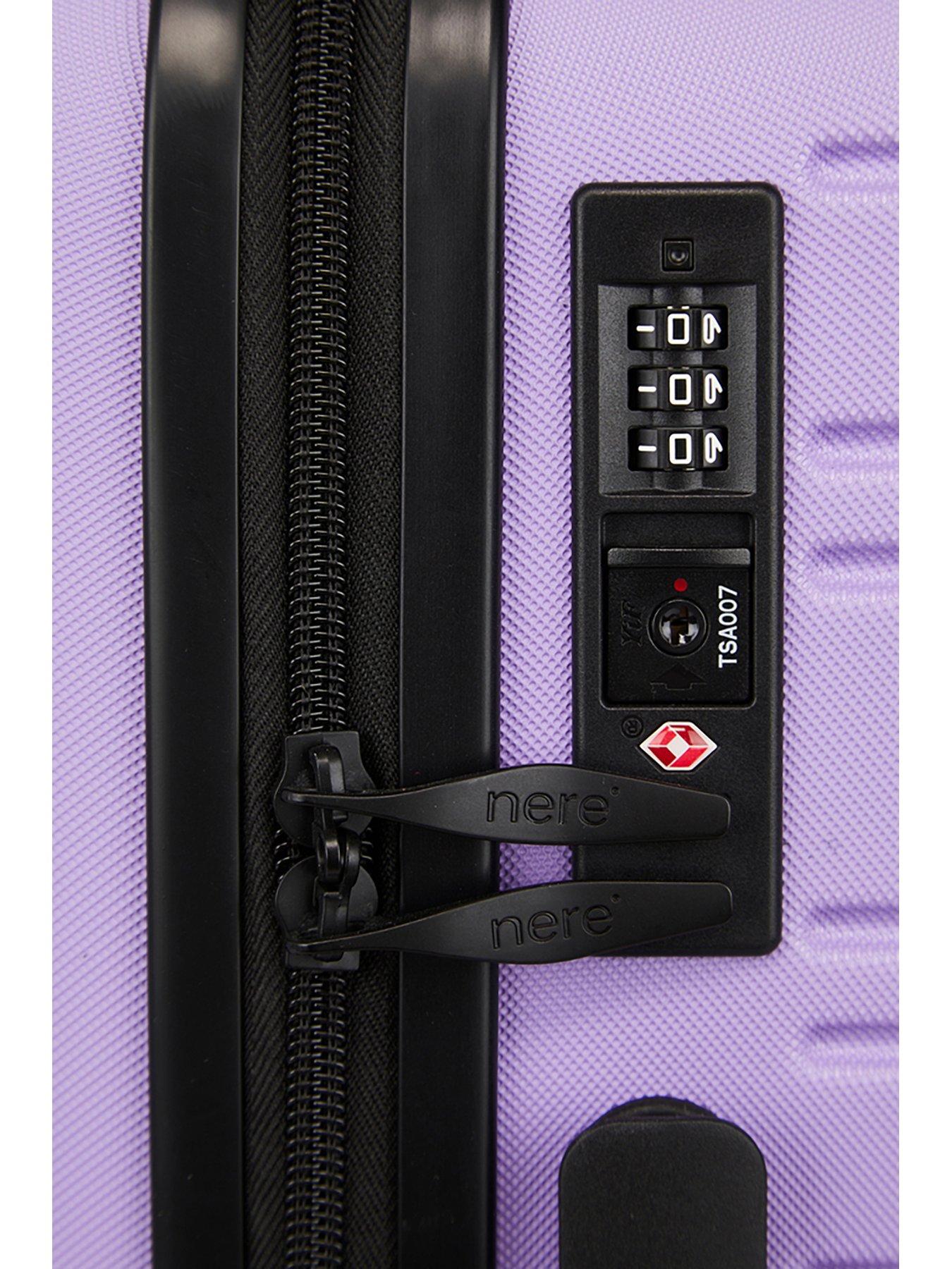 Image 6 of 7 of Nere Stori Suitcase Small 55cm -Purple Rose