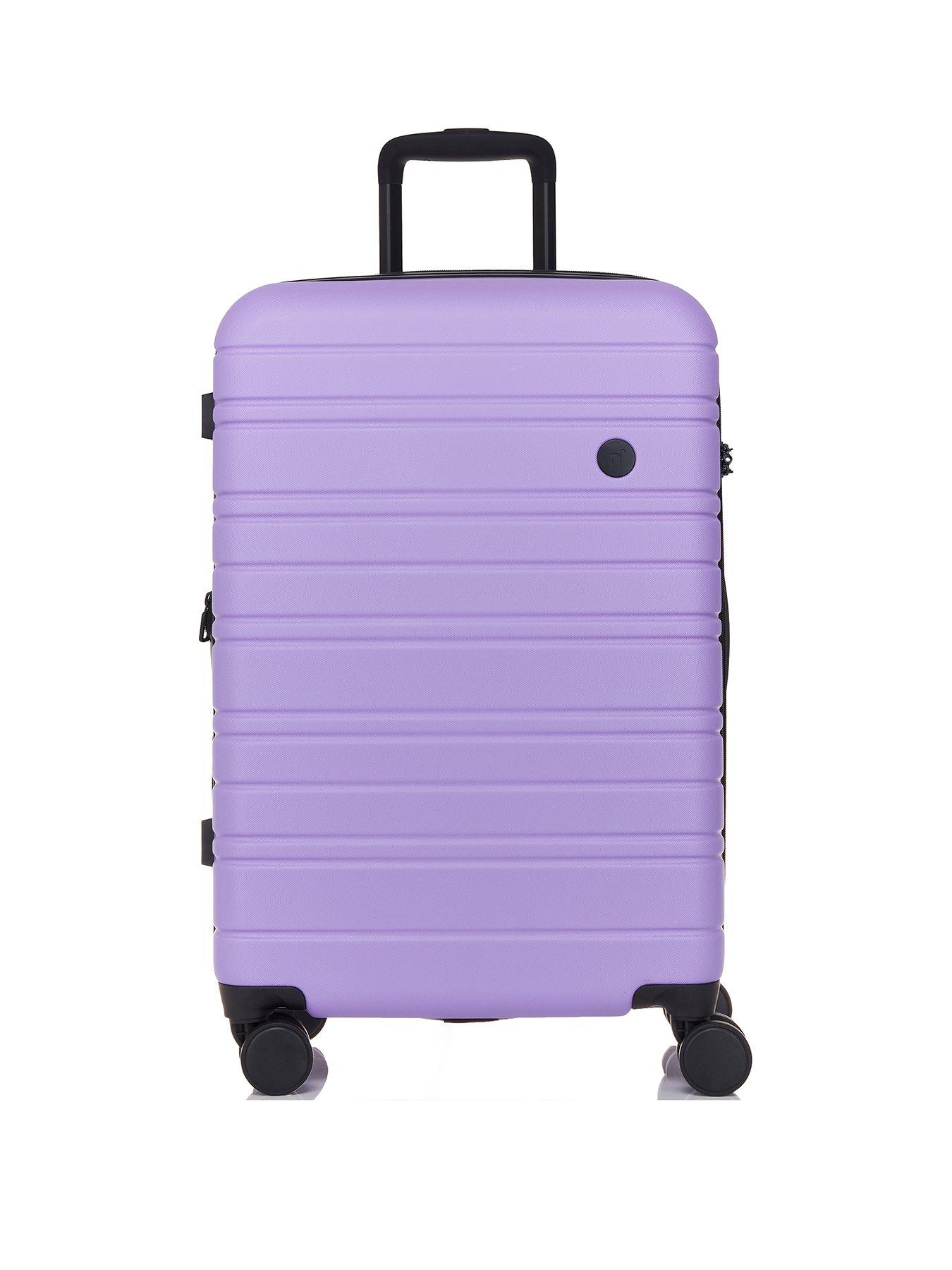 Image 1 of 7 of Nere Stori Suitcase Medium 65cm -Purple Rose