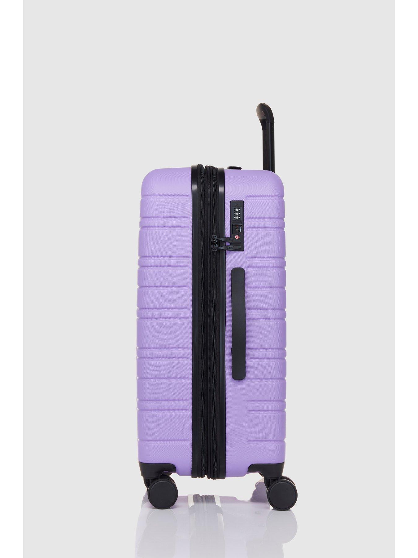 Image 4 of 7 of Nere Stori Suitcase Medium 65cm -Purple Rose