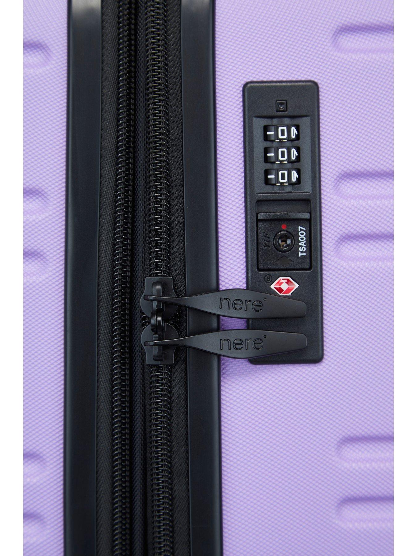 Image 6 of 7 of Nere Stori Suitcase Medium 65cm -Purple Rose