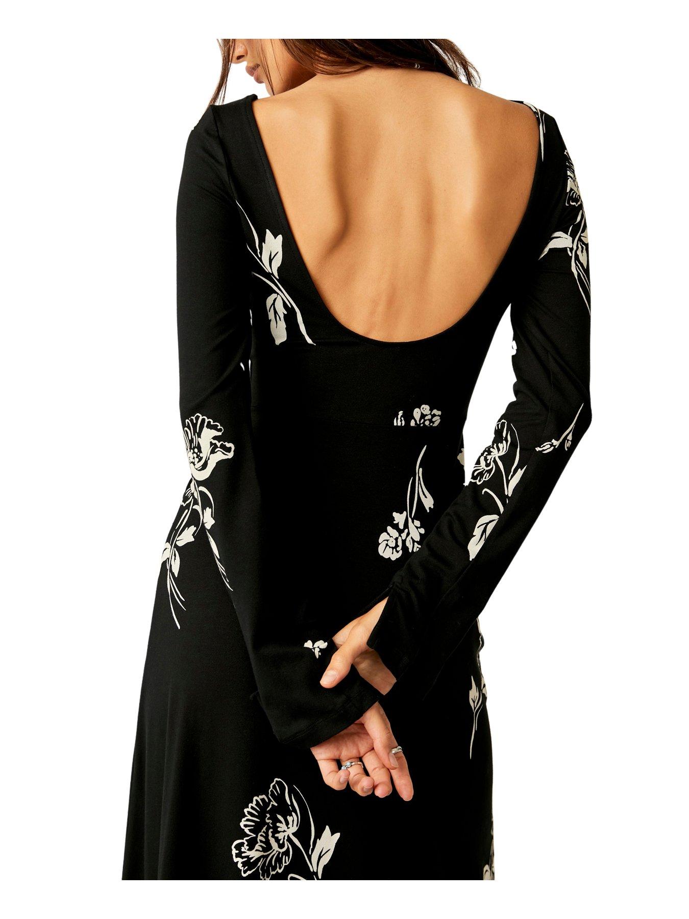 free-people-love-and-be-loved-midi-dress-blackoutfit