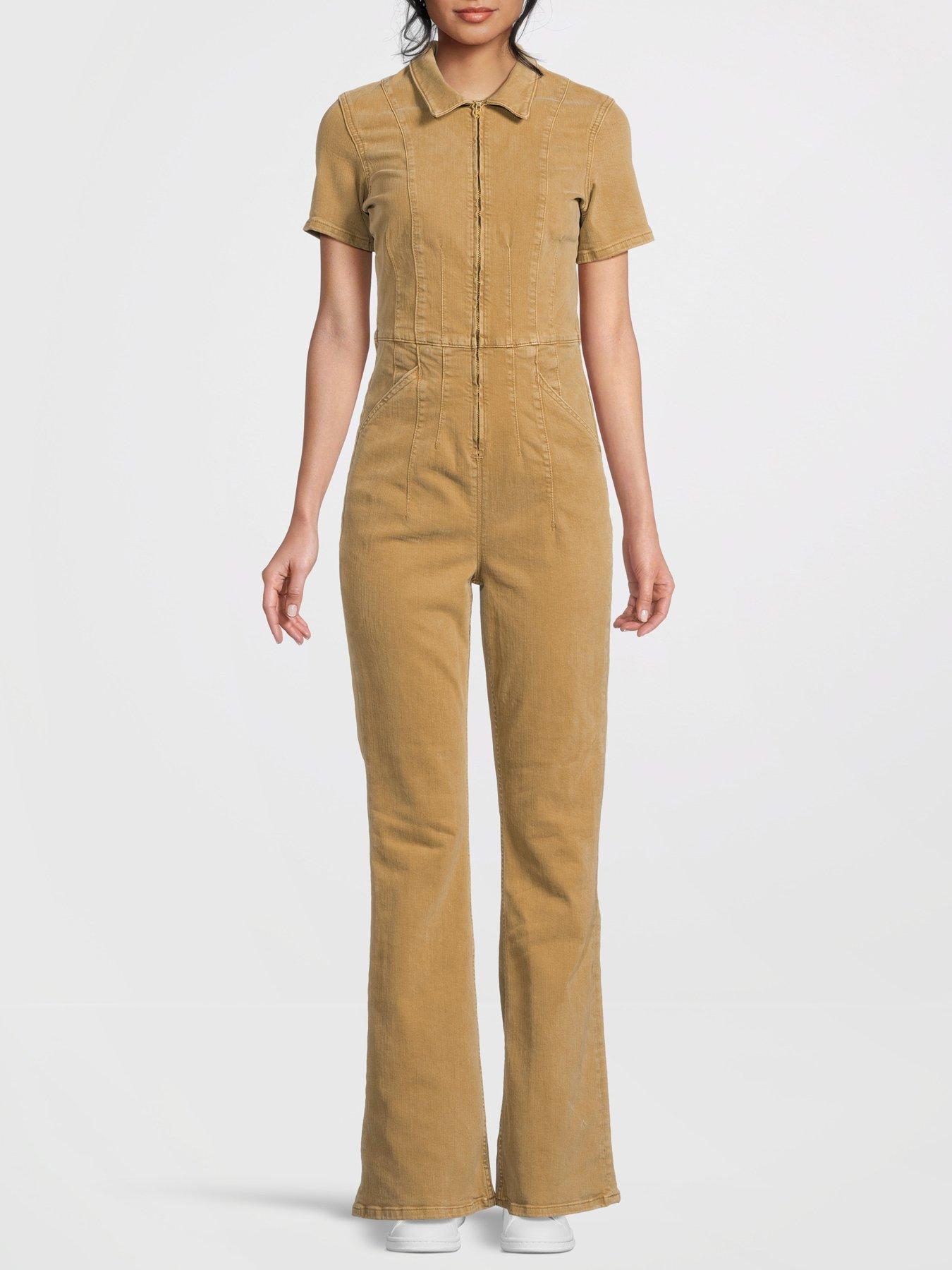 free-people-jayde-flare-jumpsuit-brownfront