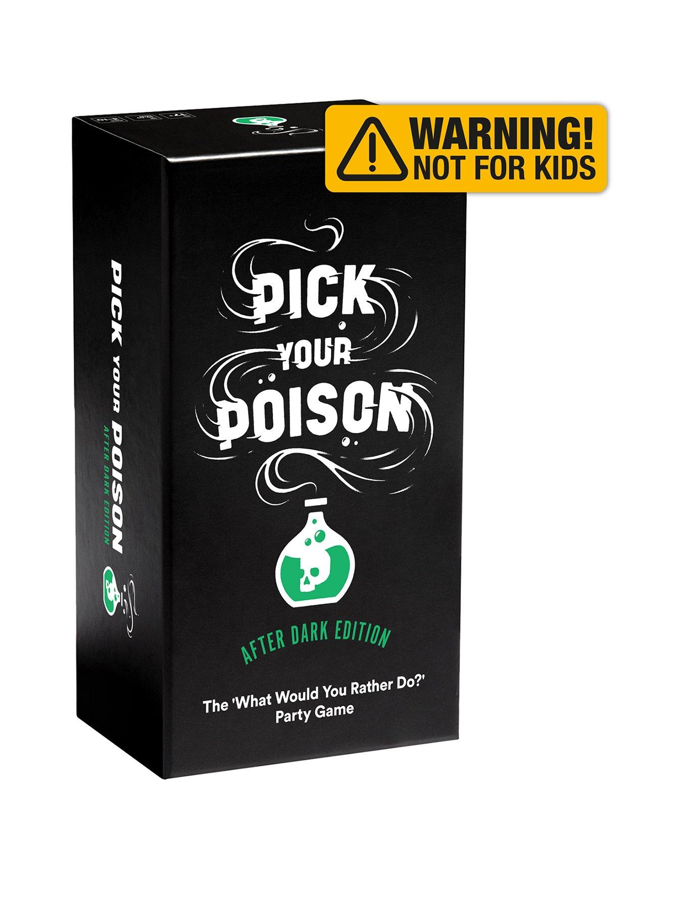 Pick Your Poison After Dark Edition Party Card Game for Adults