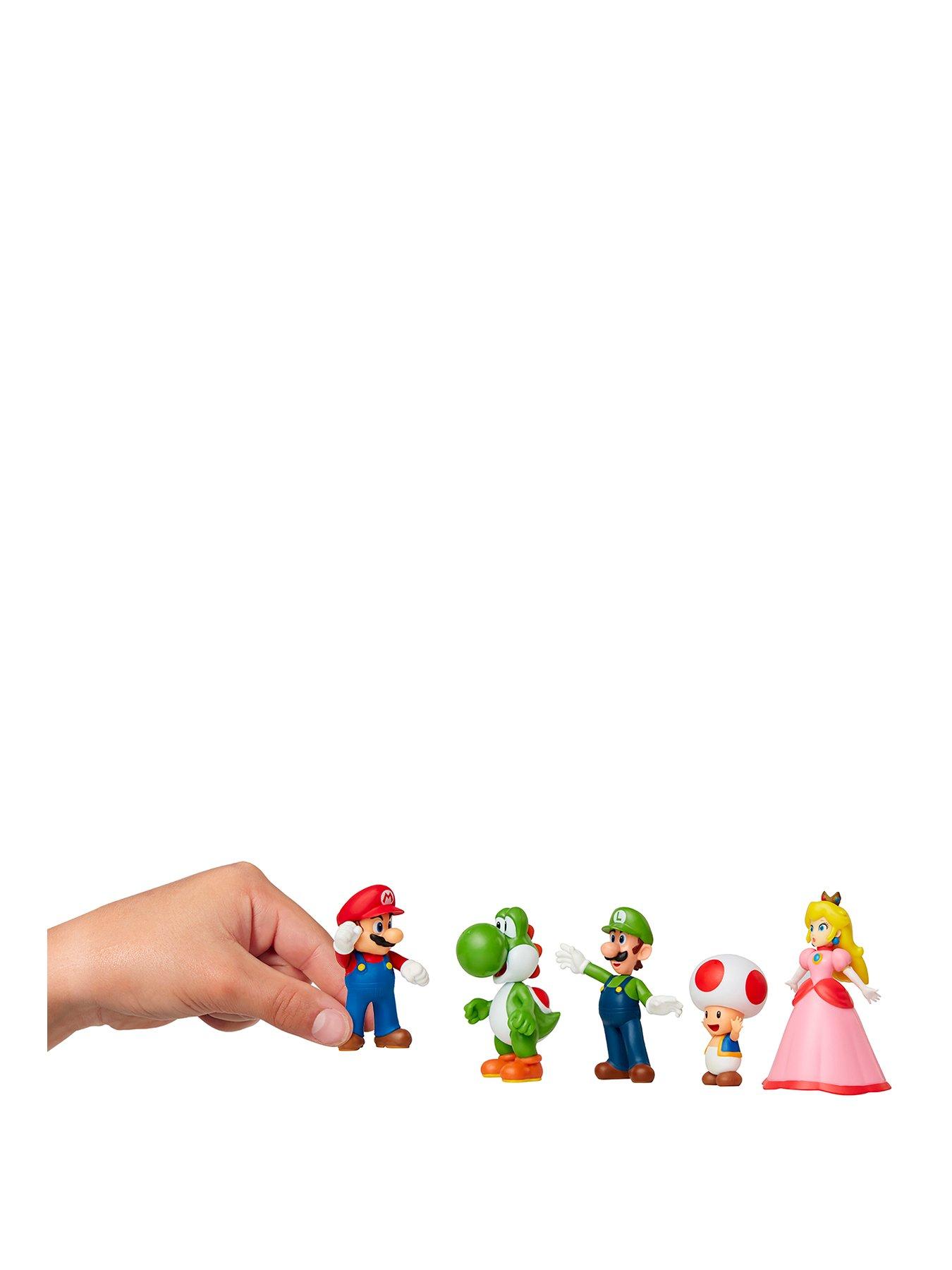 Super Mario Nintendo 2.5-inch Figure Mario and Friends (5-Pack