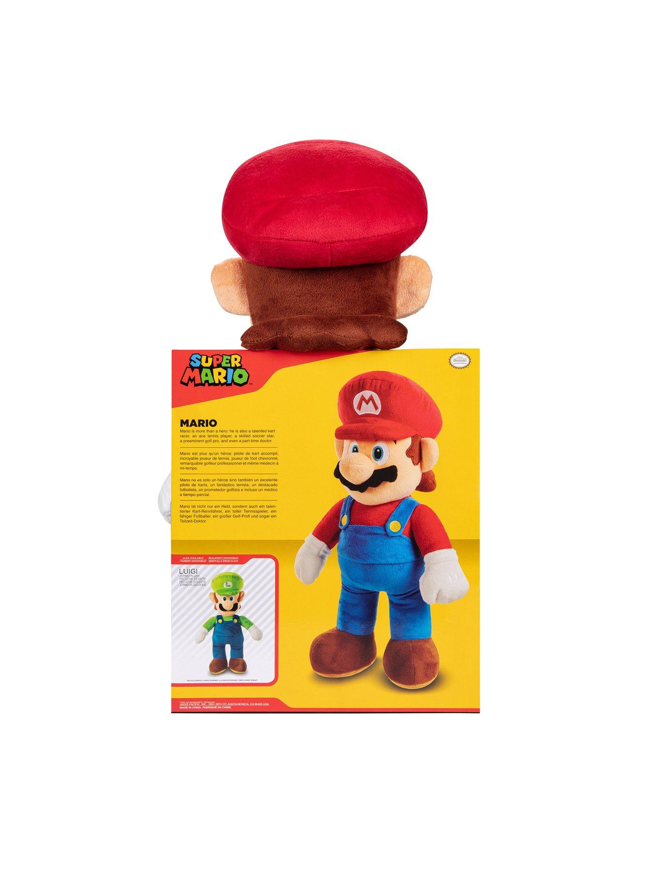 Image 4 of 7 of Super Mario Nintendo Plush Jumbo Mario