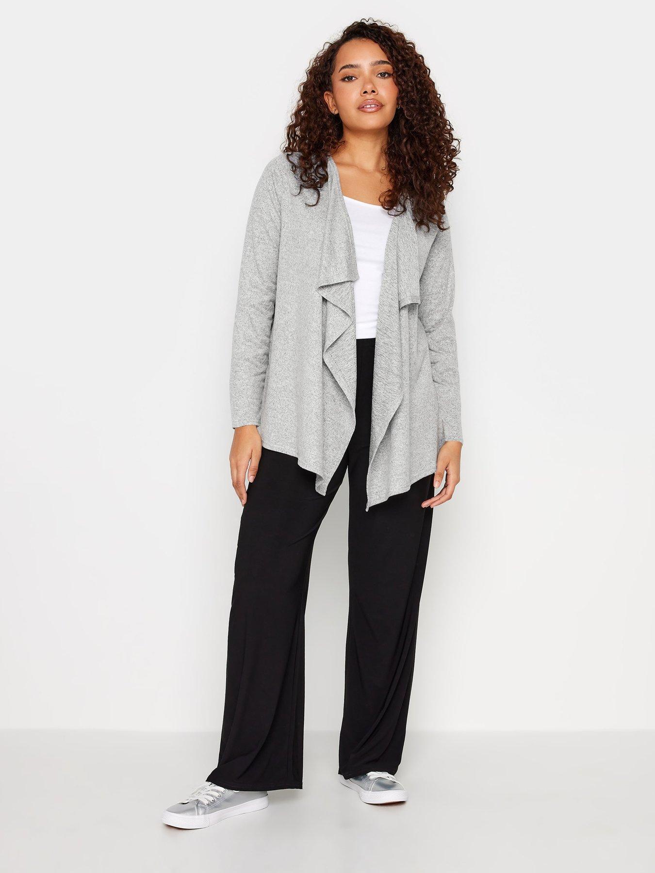 Petite waterfall cardigan shop
