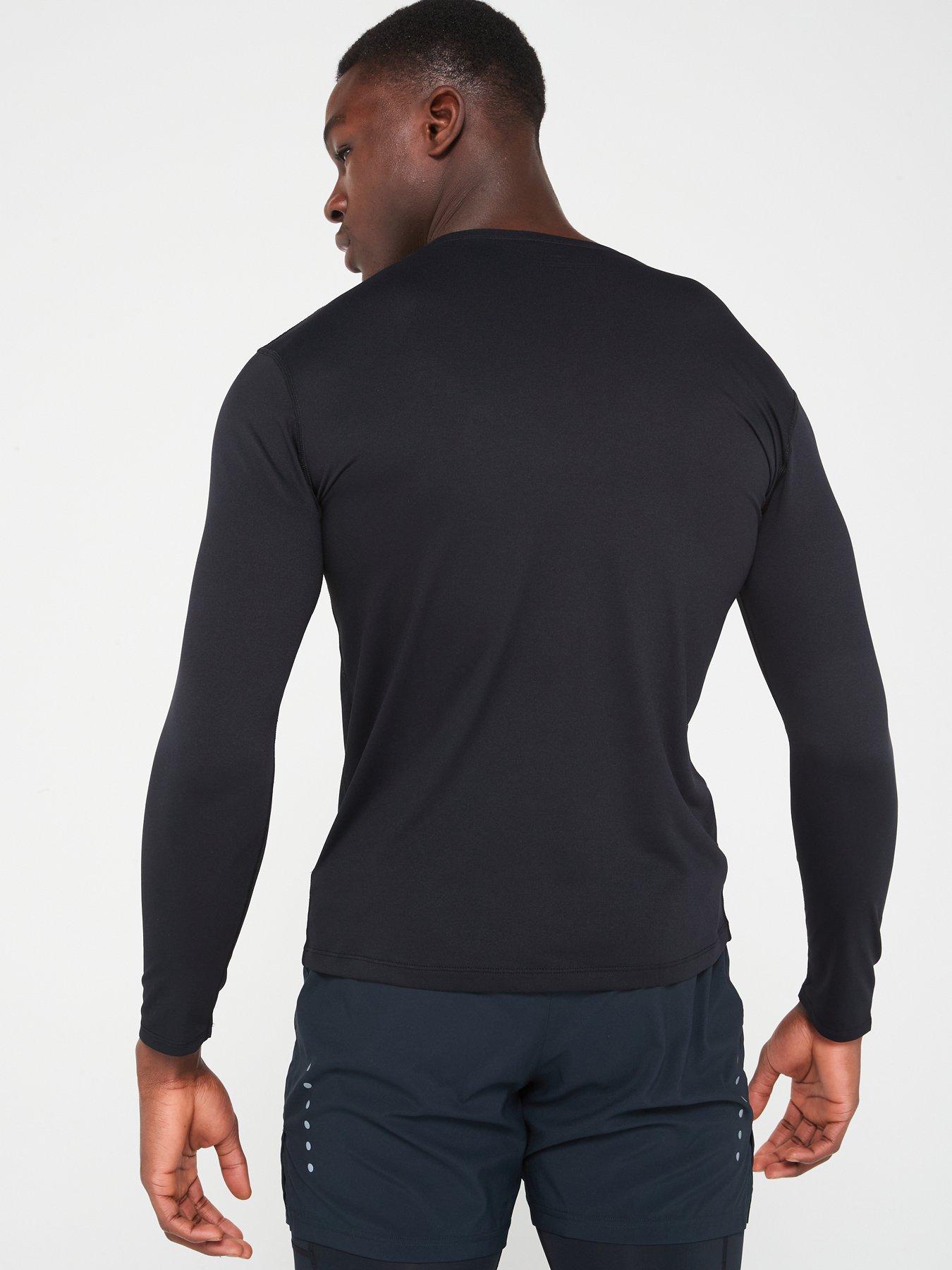 ronhill-mens-core-long-sleeve-tee-blackstillFront