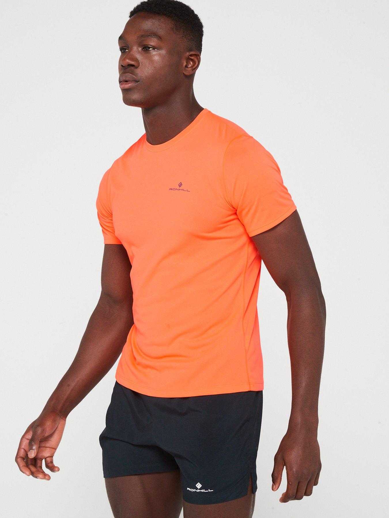 ronhill-mens-core-running-short-sleeved-tee--orange