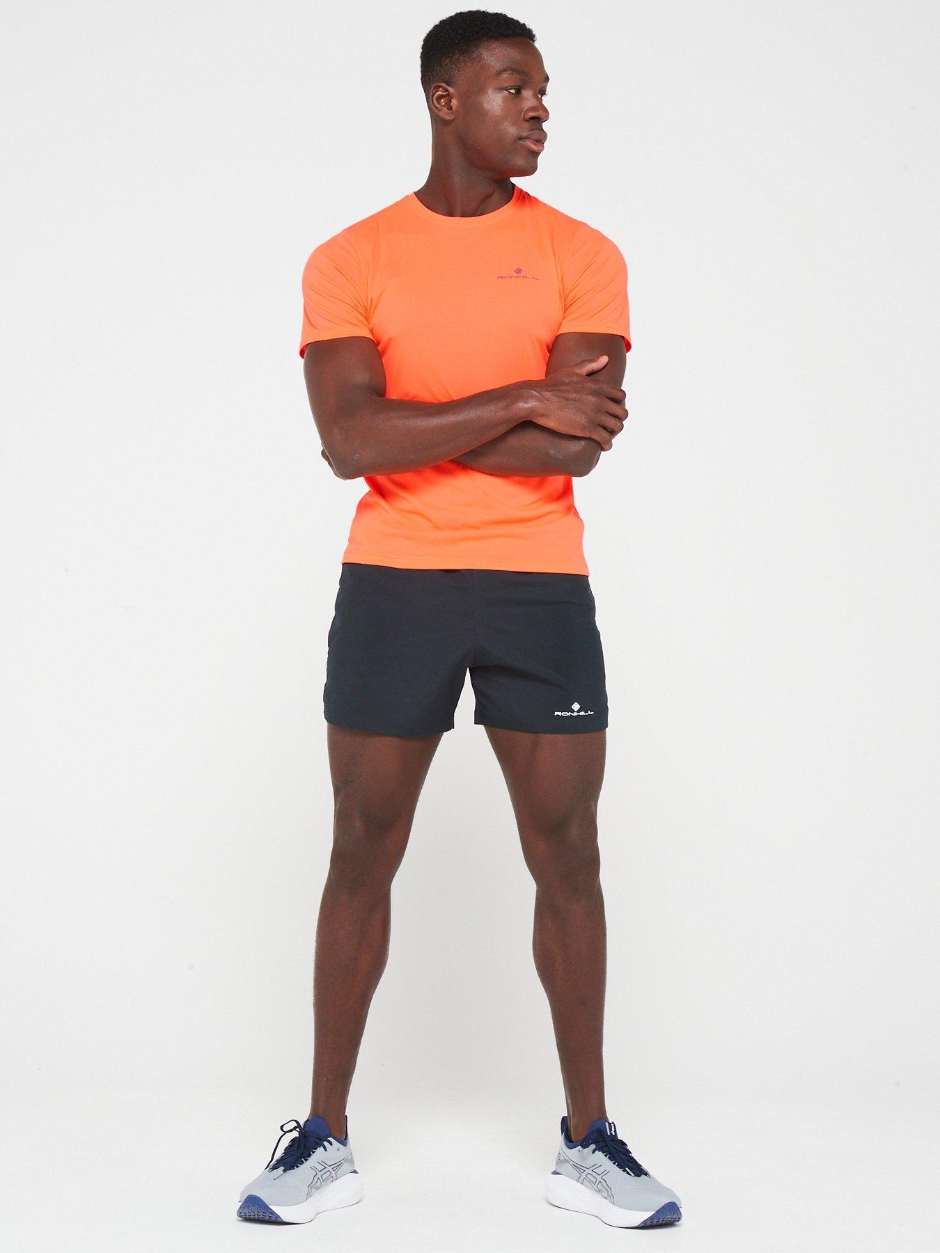 ronhill-mens-core-running-short-sleeved-tee--orangeback