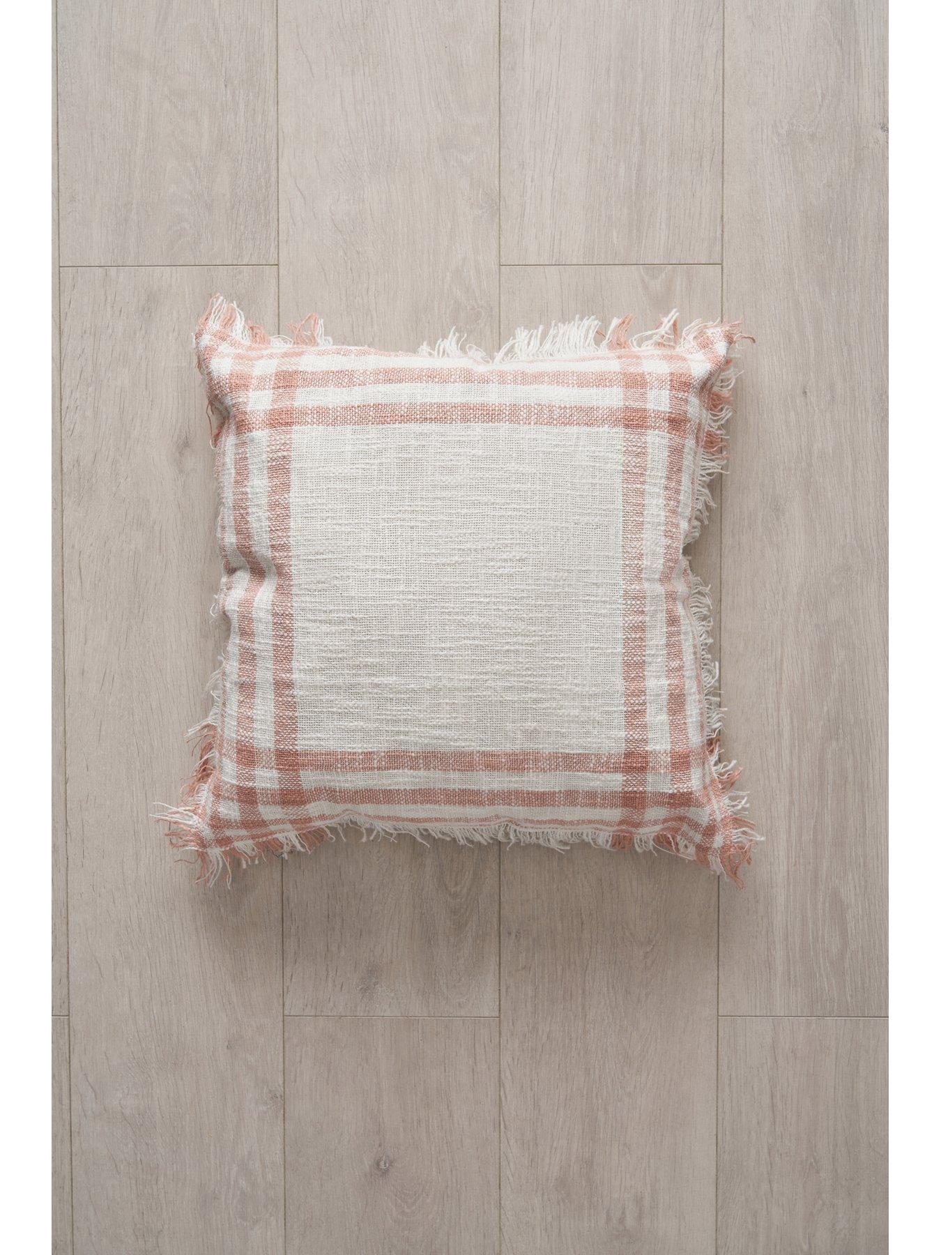 The Very Collection Tula Check Cushion