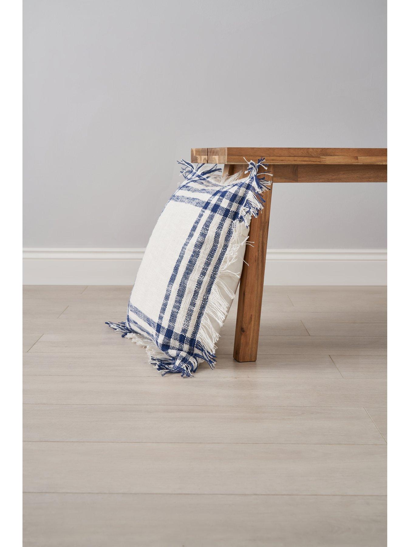 Image 3 of 6 of The Very Collection Tula Check Cushion