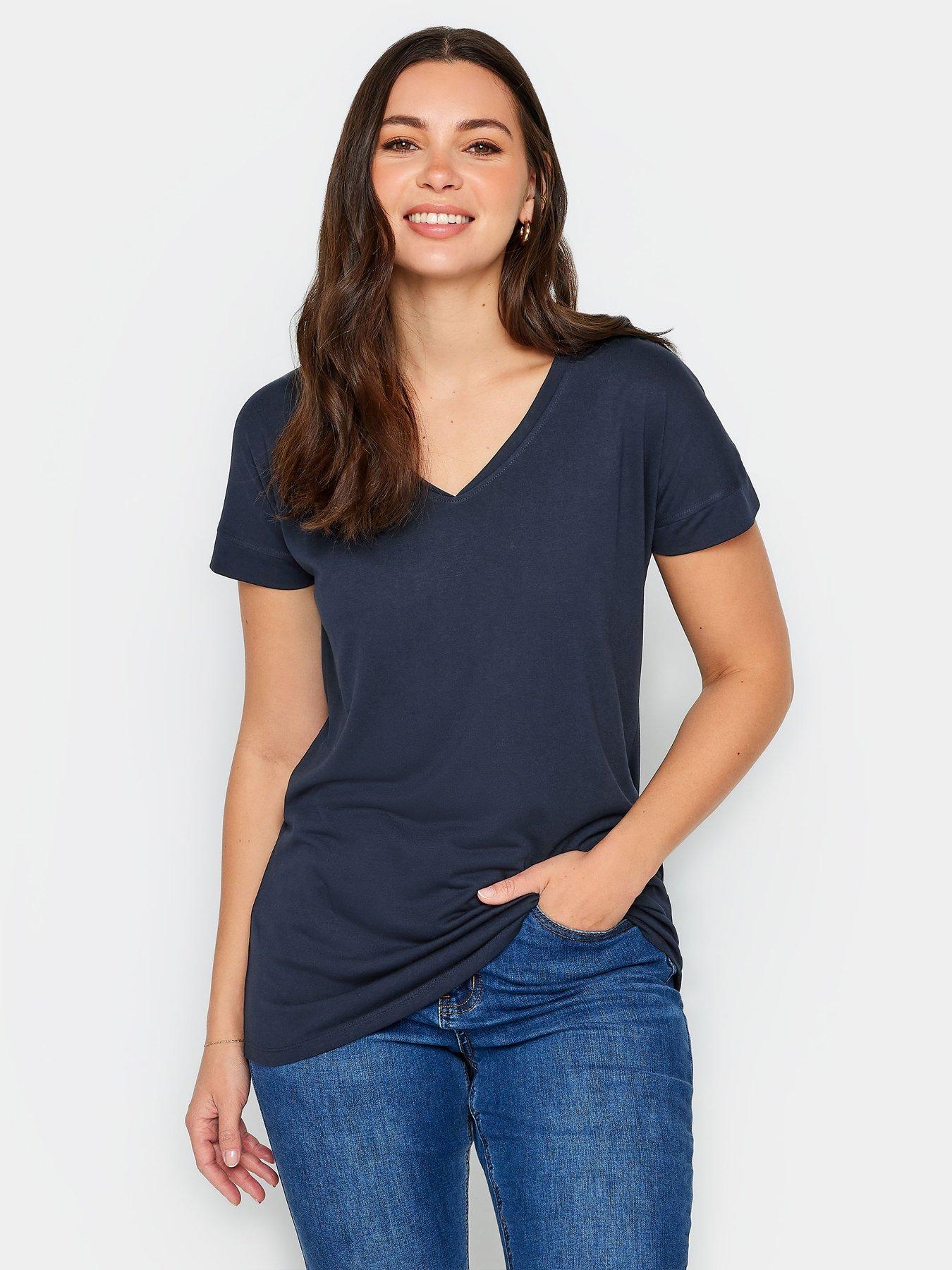 long-tall-sally-tall-premium-navy-modal-v-neck-tee