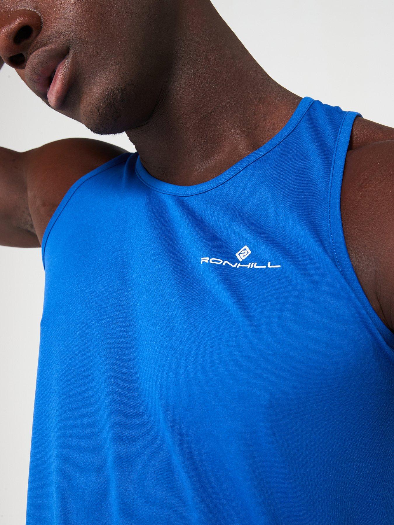 Image 5 of 6 of Ronhill Mens Core Running Vest-blue