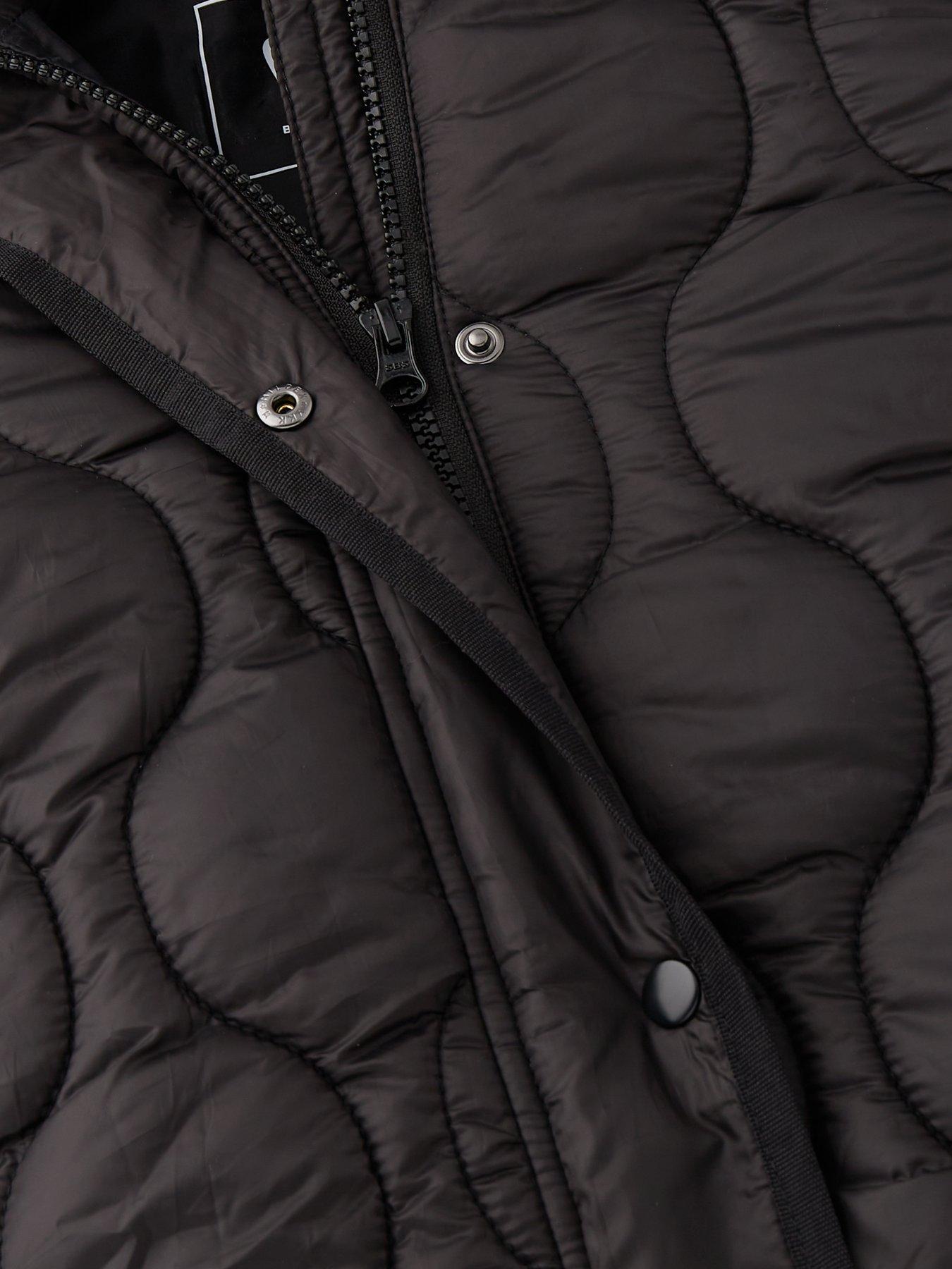 v-by-very-girls-black-padded-quilted-coatdetail