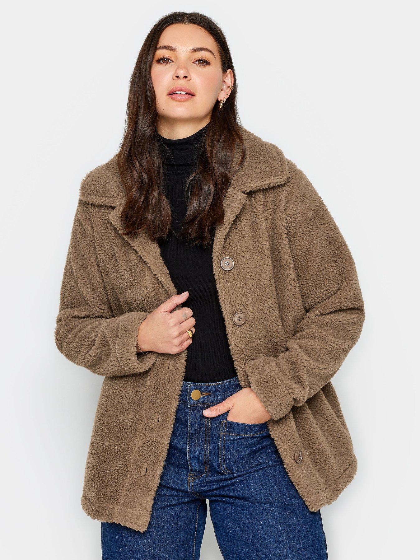 Mocha discount teddy coat