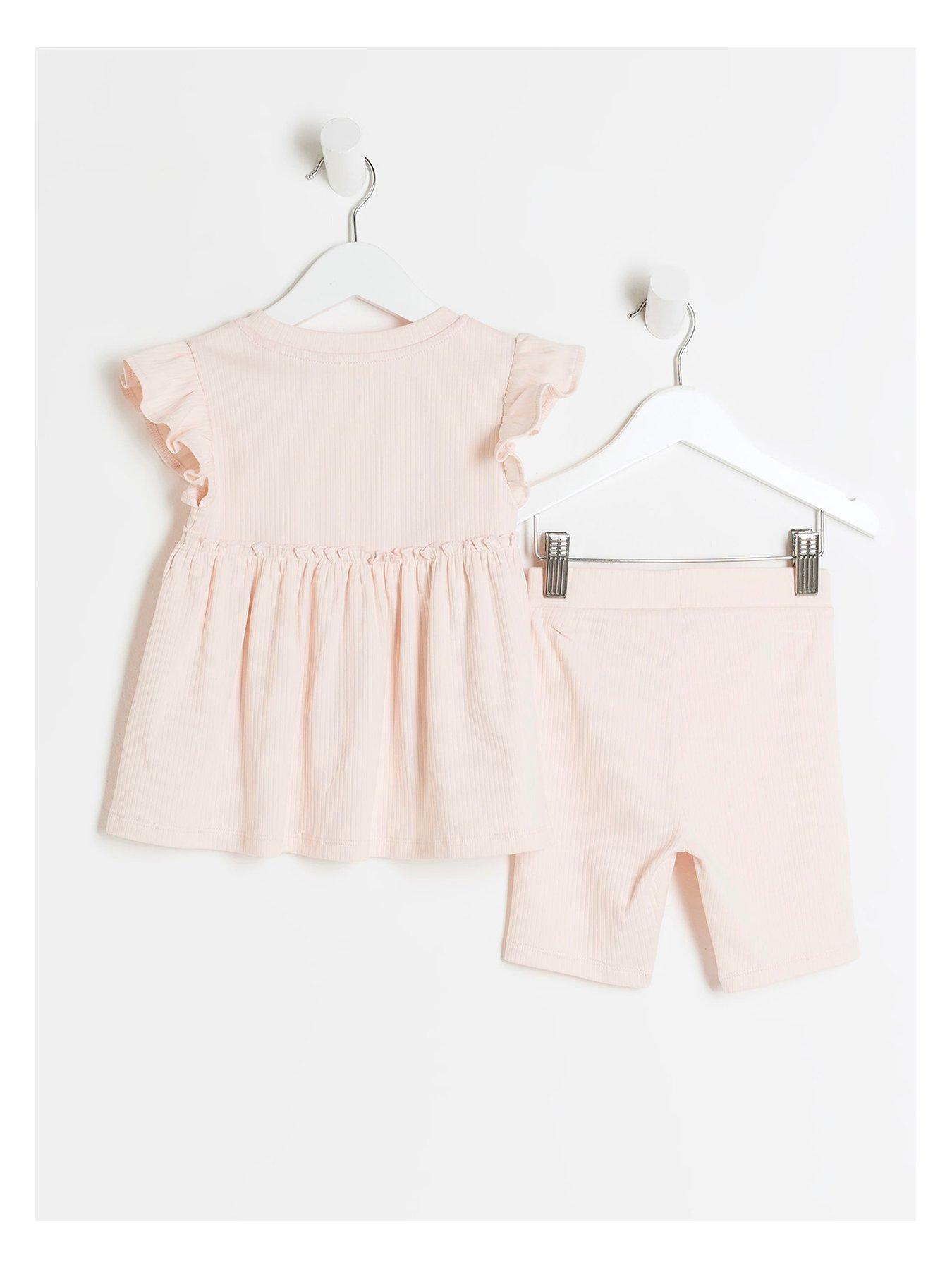 river-island-mini-mini-girls-ribbed-peplum-t-shirt-set-pinkback