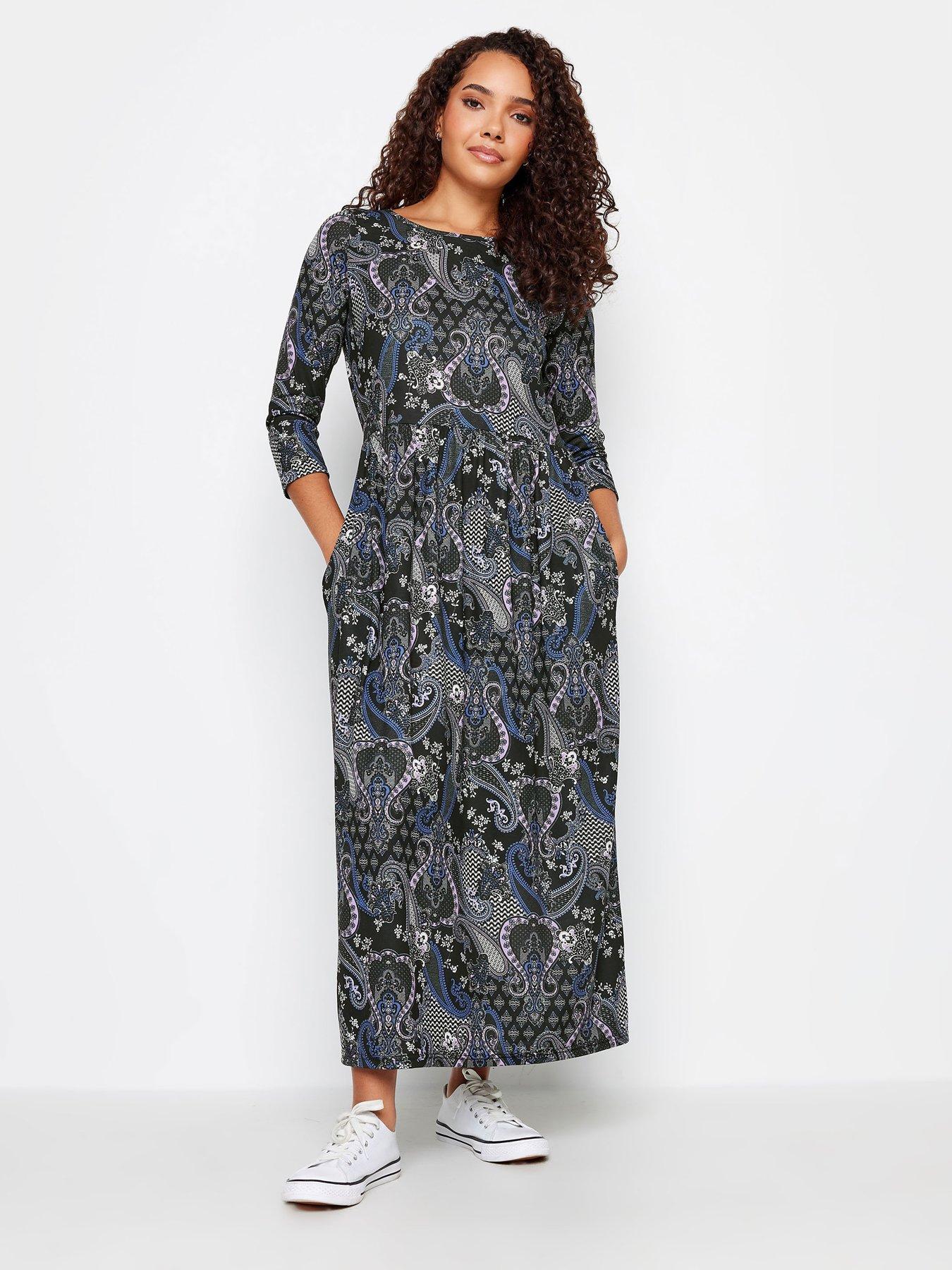 mco-black-paisley-pocket-maxi-dress