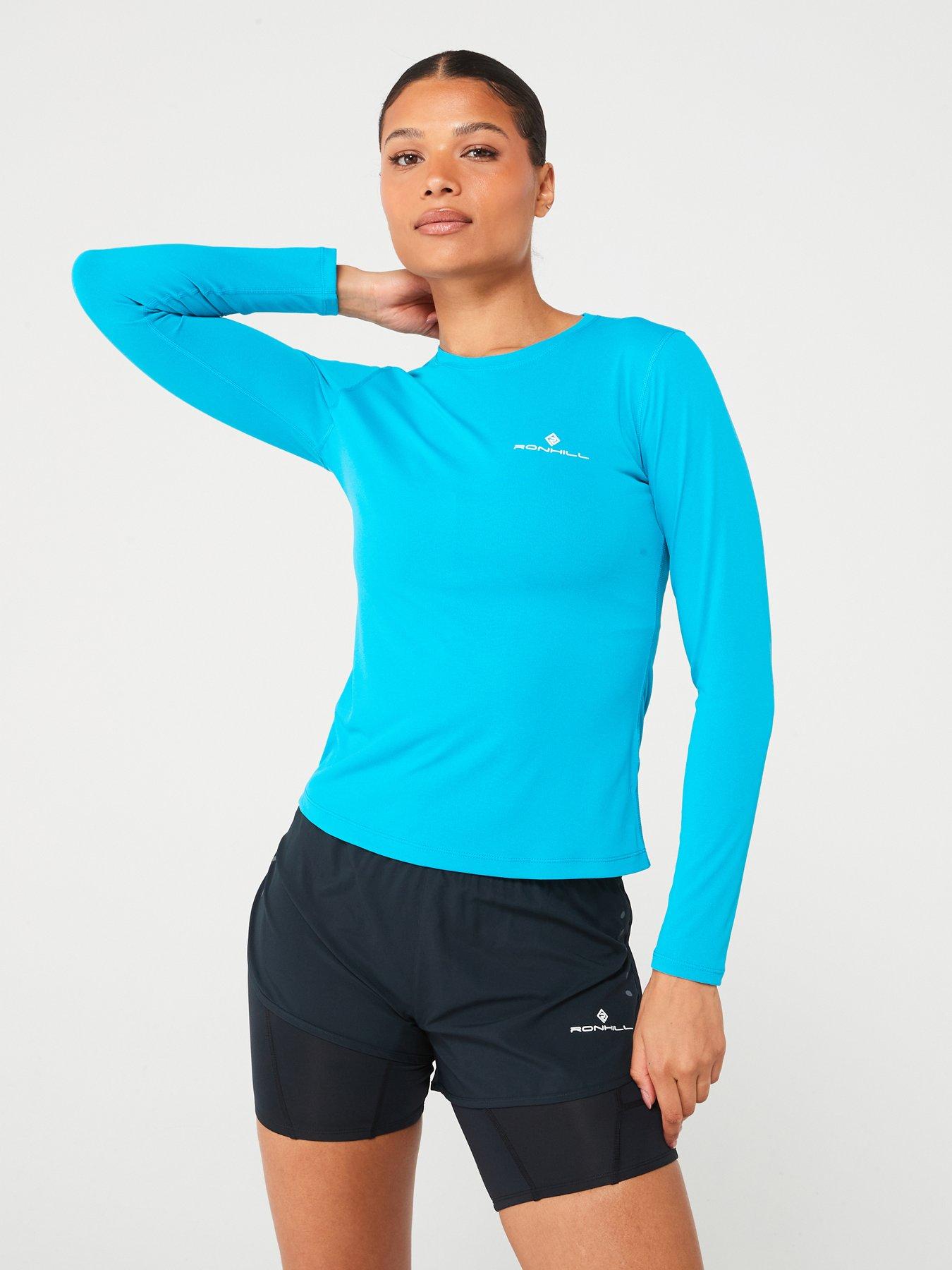 ronhill-womens-core-long-sleeve-running-tee--bluewhite