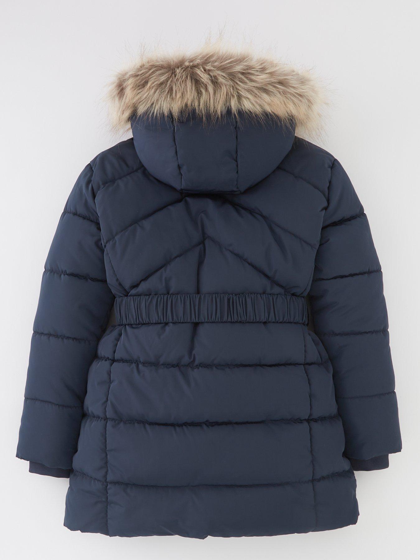 everyday-girls-quilted-back-to-school-longline-navy-coatback