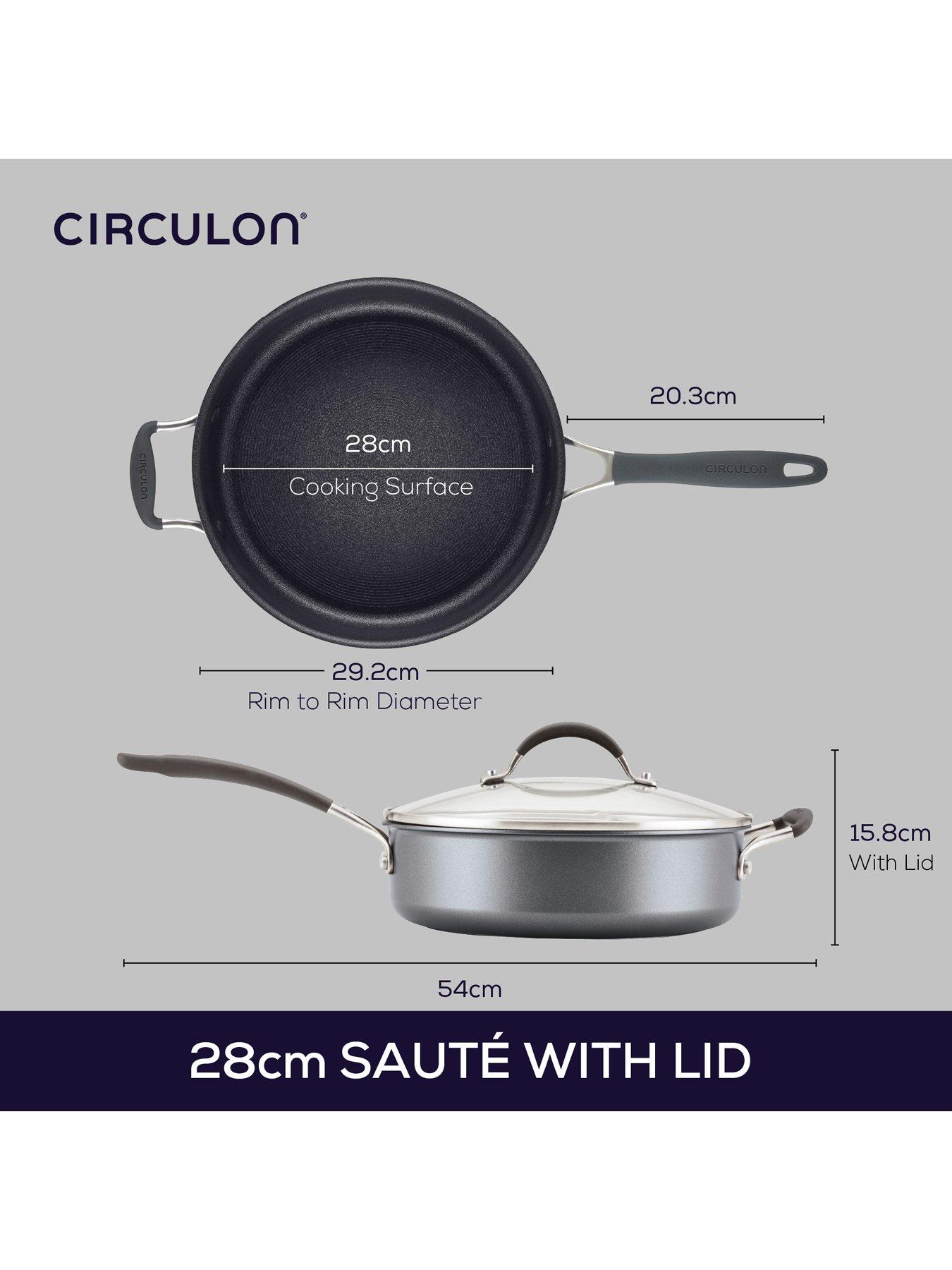 Image 7 of 8 of Circulon ScratchDefence A1 28 cm Saute Pan