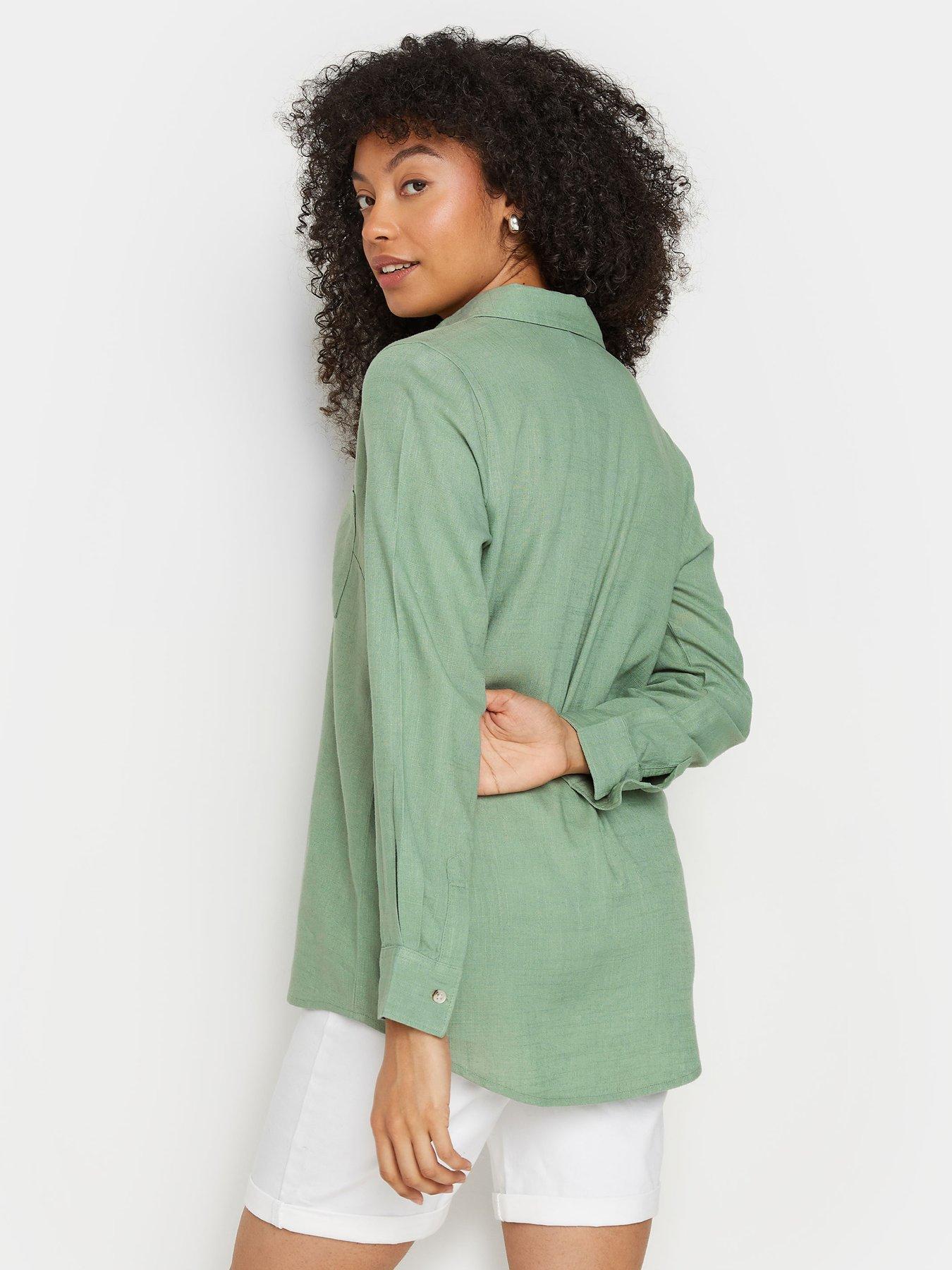 mco-sage-linen-shirt-greenstillFront