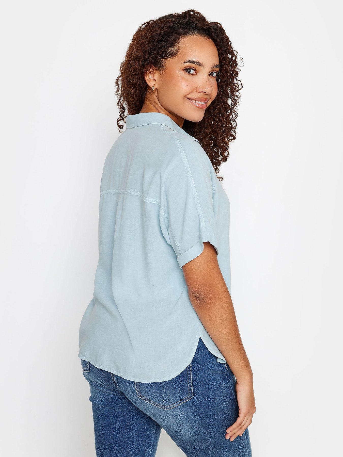 mco-chambray-short-sleeve-shirt-bluestillFront