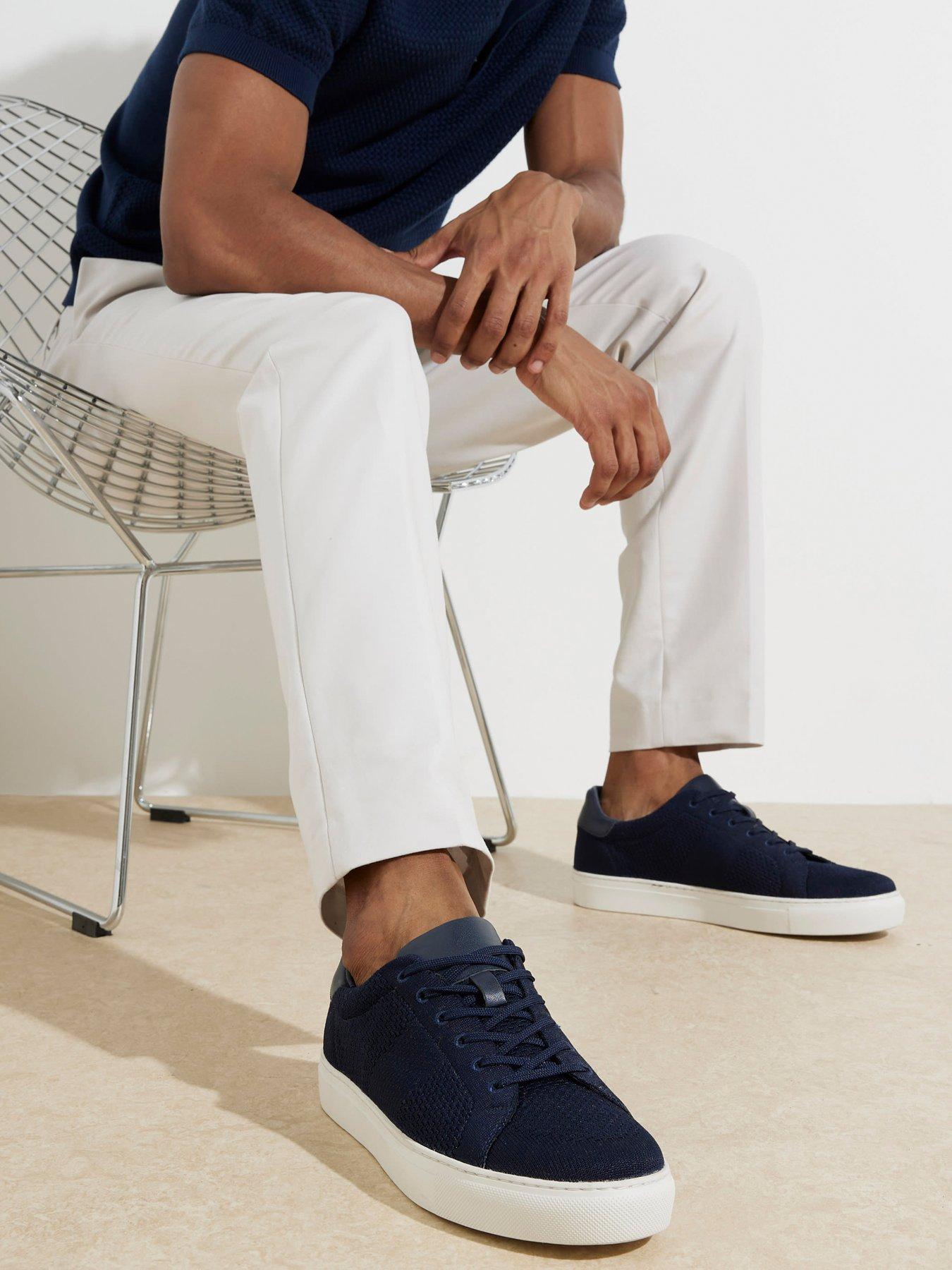 river-island-river-island-knit-trainer-navystillFront