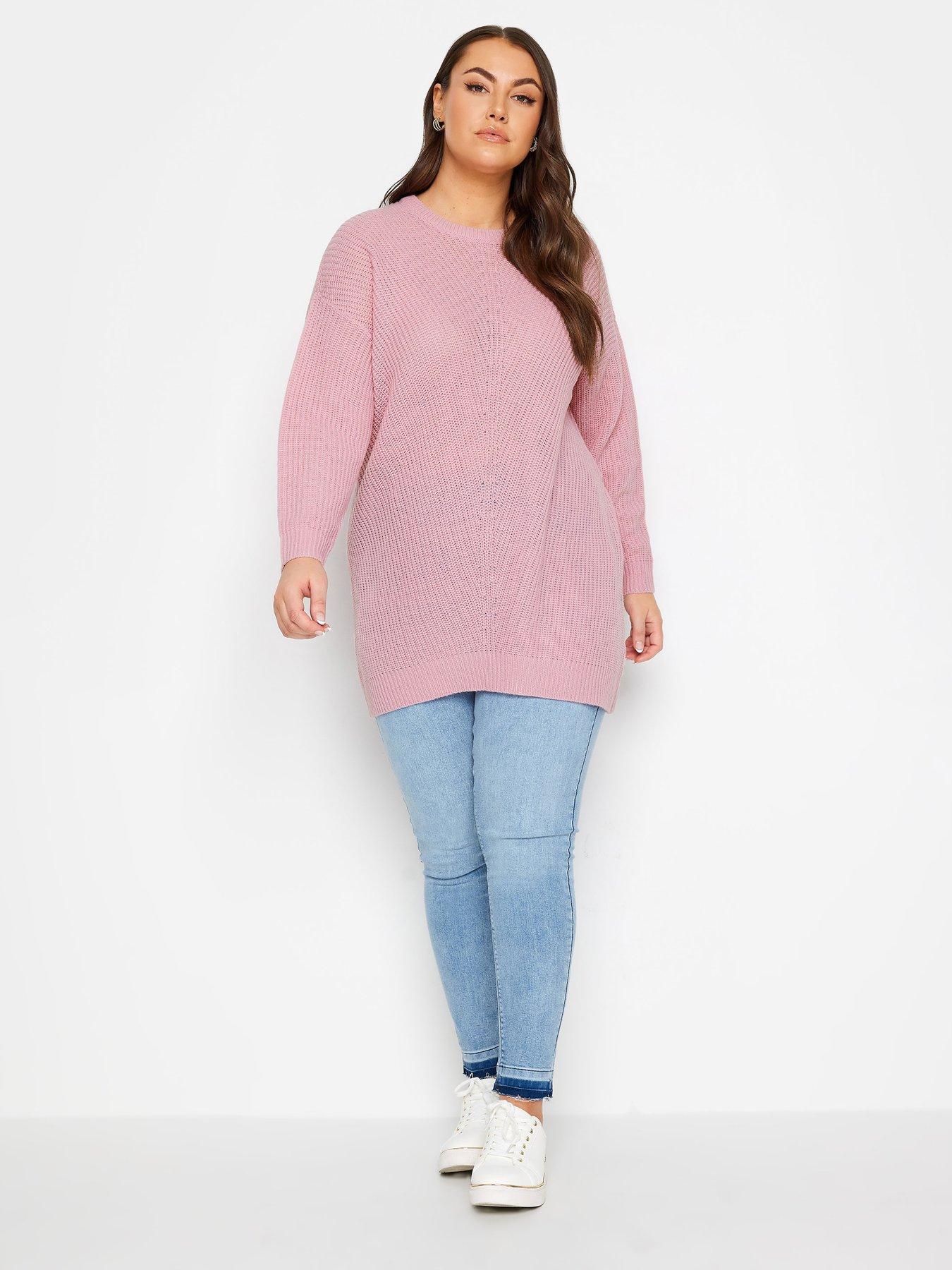 yours-curve-essential-jumper-cameo-pinkback