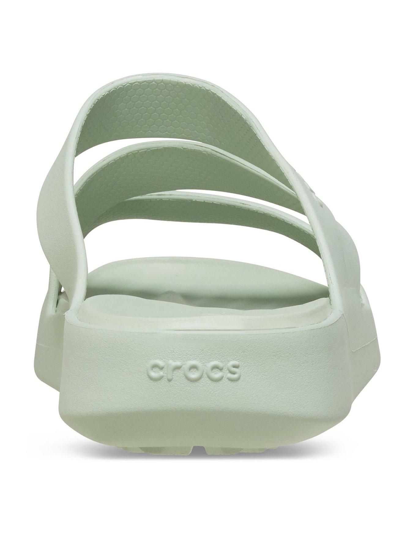 crocs-getaway-strappy-flat-sandals-plaster-greenback