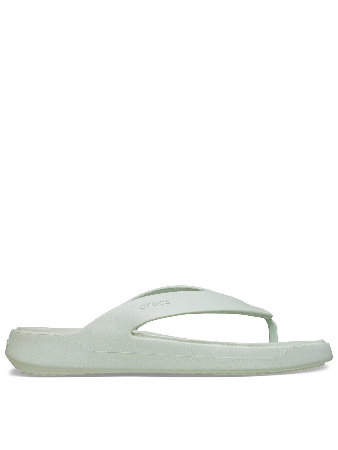 crocs-getaway-flip-toepost-sandals-plaster-green