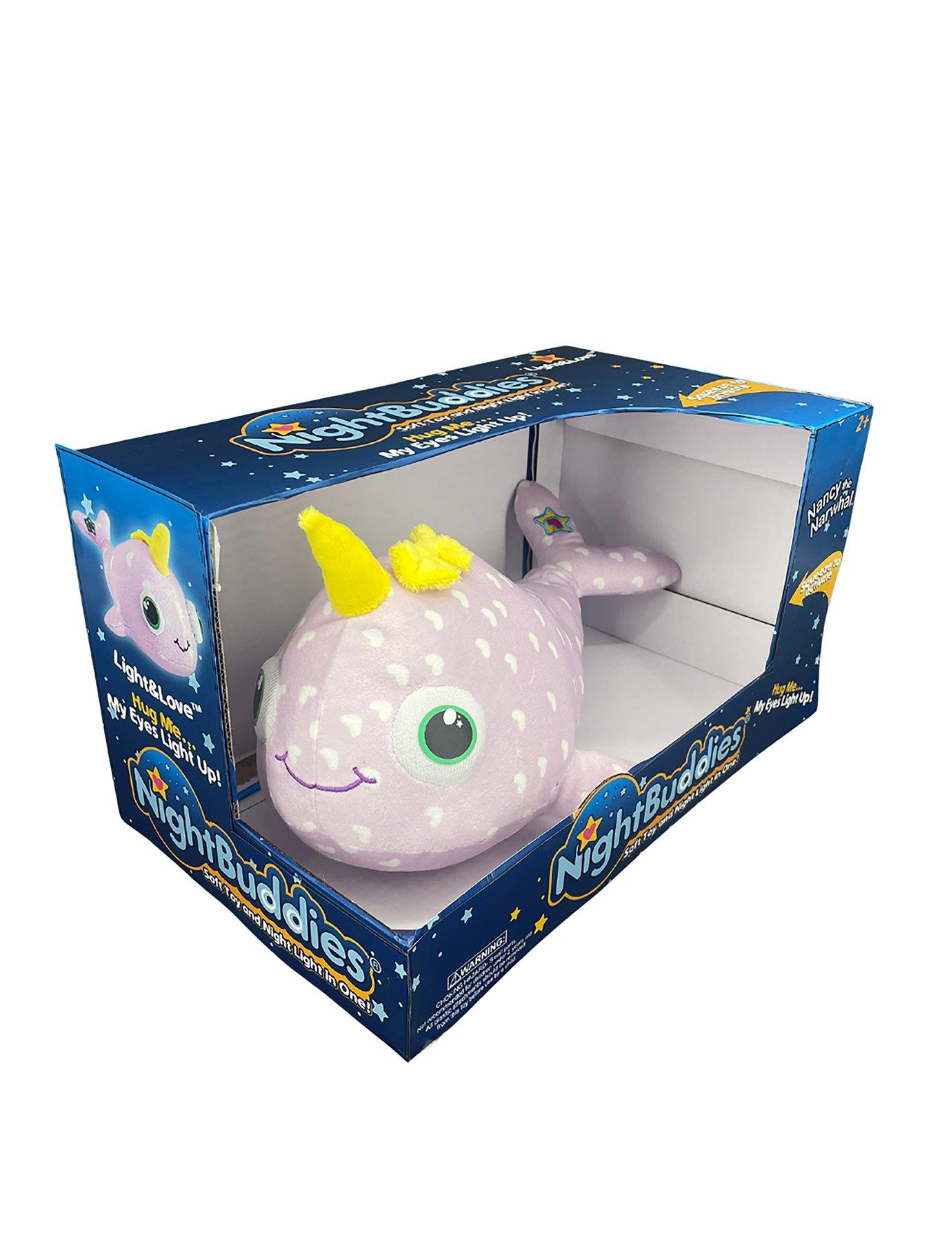 Image of  Night Buddies - 15" Plush Buddies Narwhal
