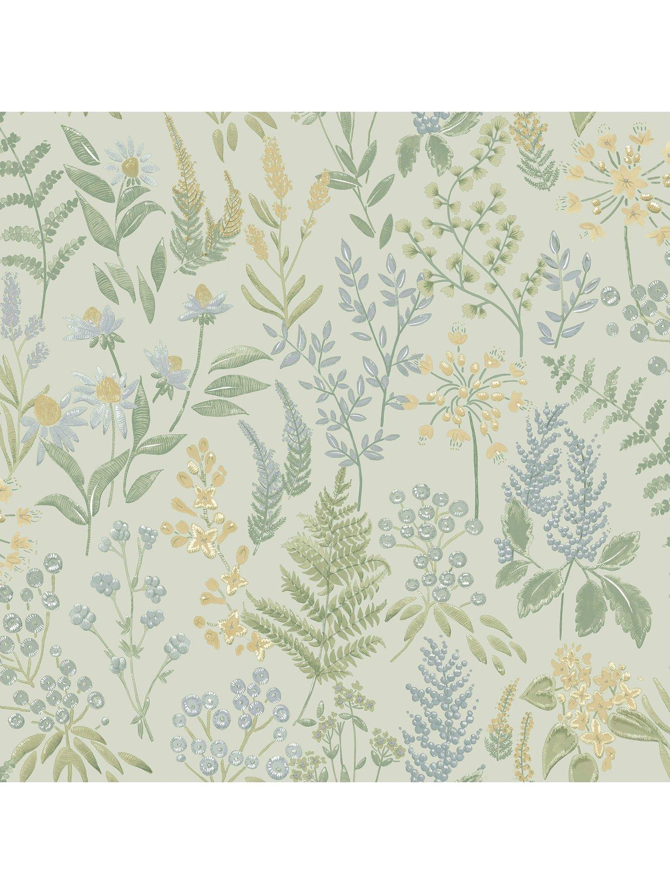 holden-decor-floral-sprig-wallpaper-bluedetail