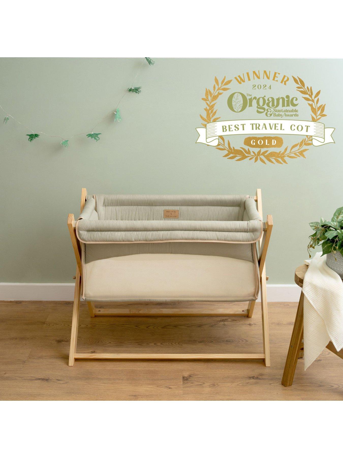 Clair De Lune Folding Crib Sage Very Ireland