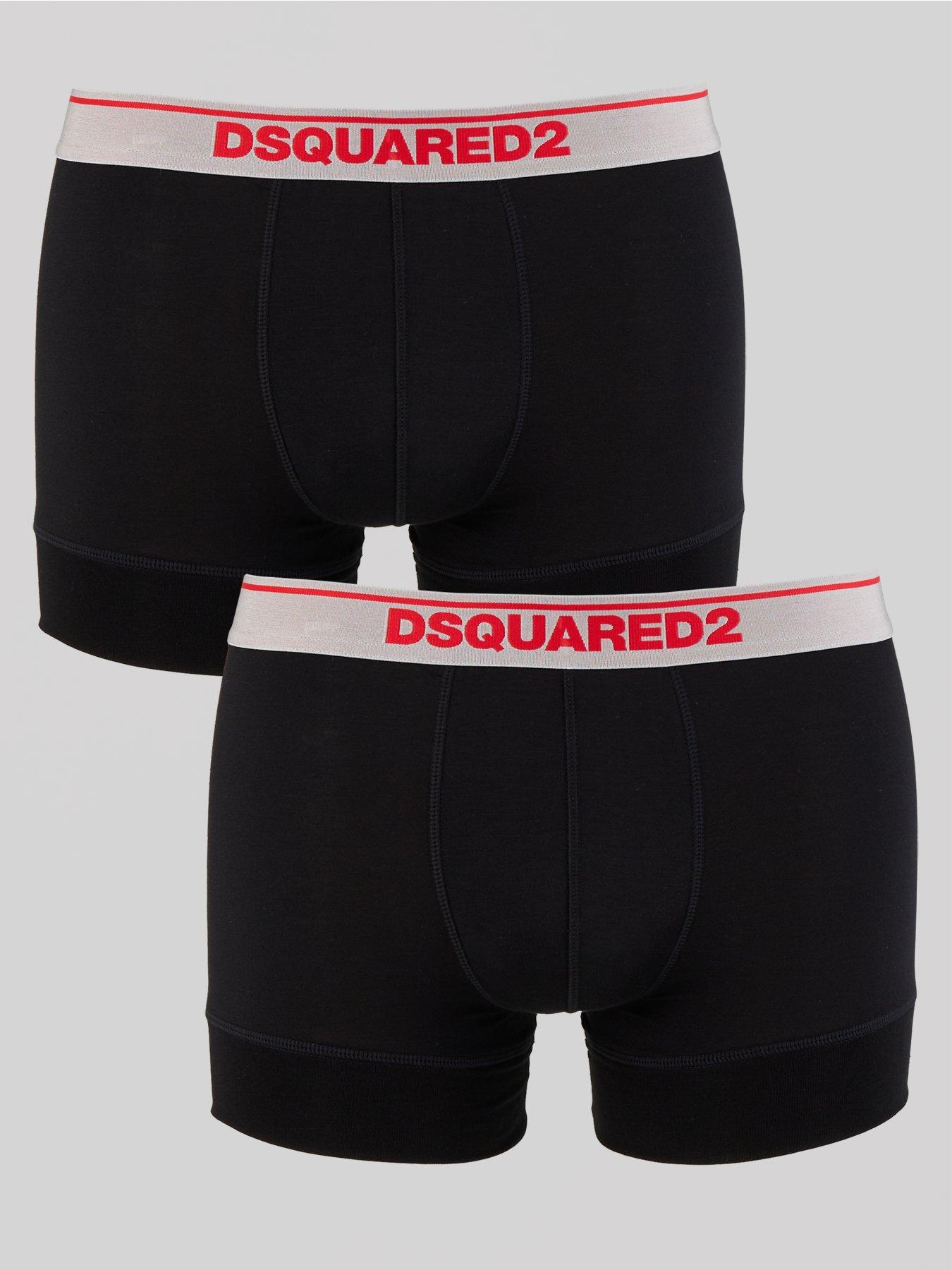 dsquared2-underwear-2-pack-modal-trunks-blackfront