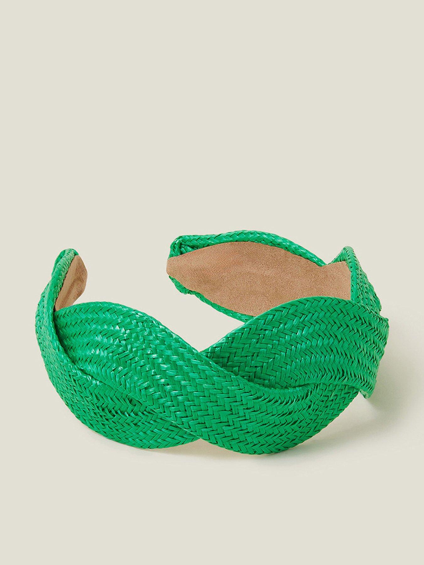 Image 1 of 3 of Accessorize Woven Raffia Headband