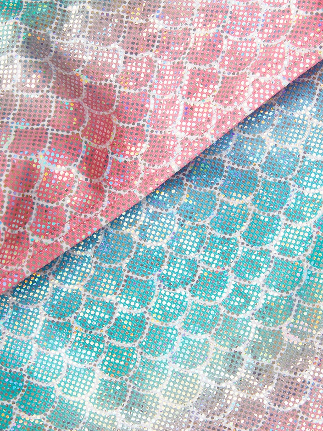 Image 4 of 4 of Accessorize Girls Mermaid Bikini - Pastel Multi