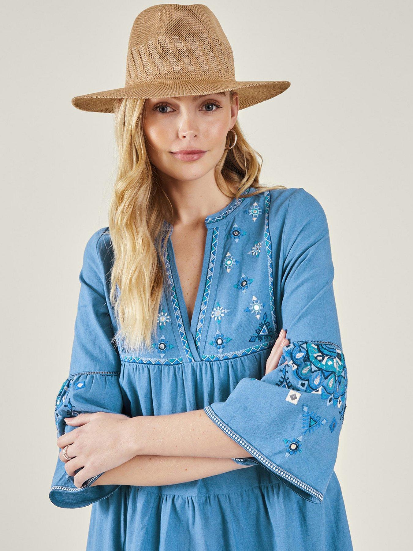 Image 2 of 4 of Accessorize Packable Fedora