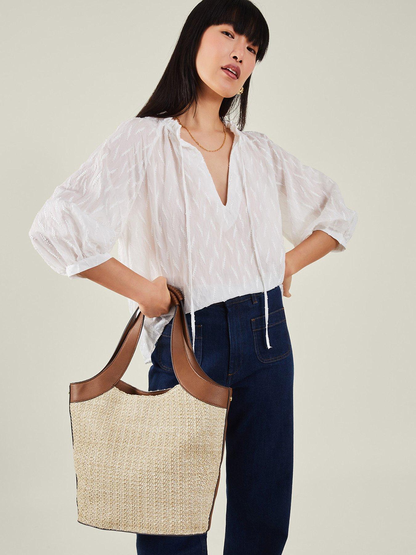 Image 2 of 4 of Accessorize Woven Shoulder