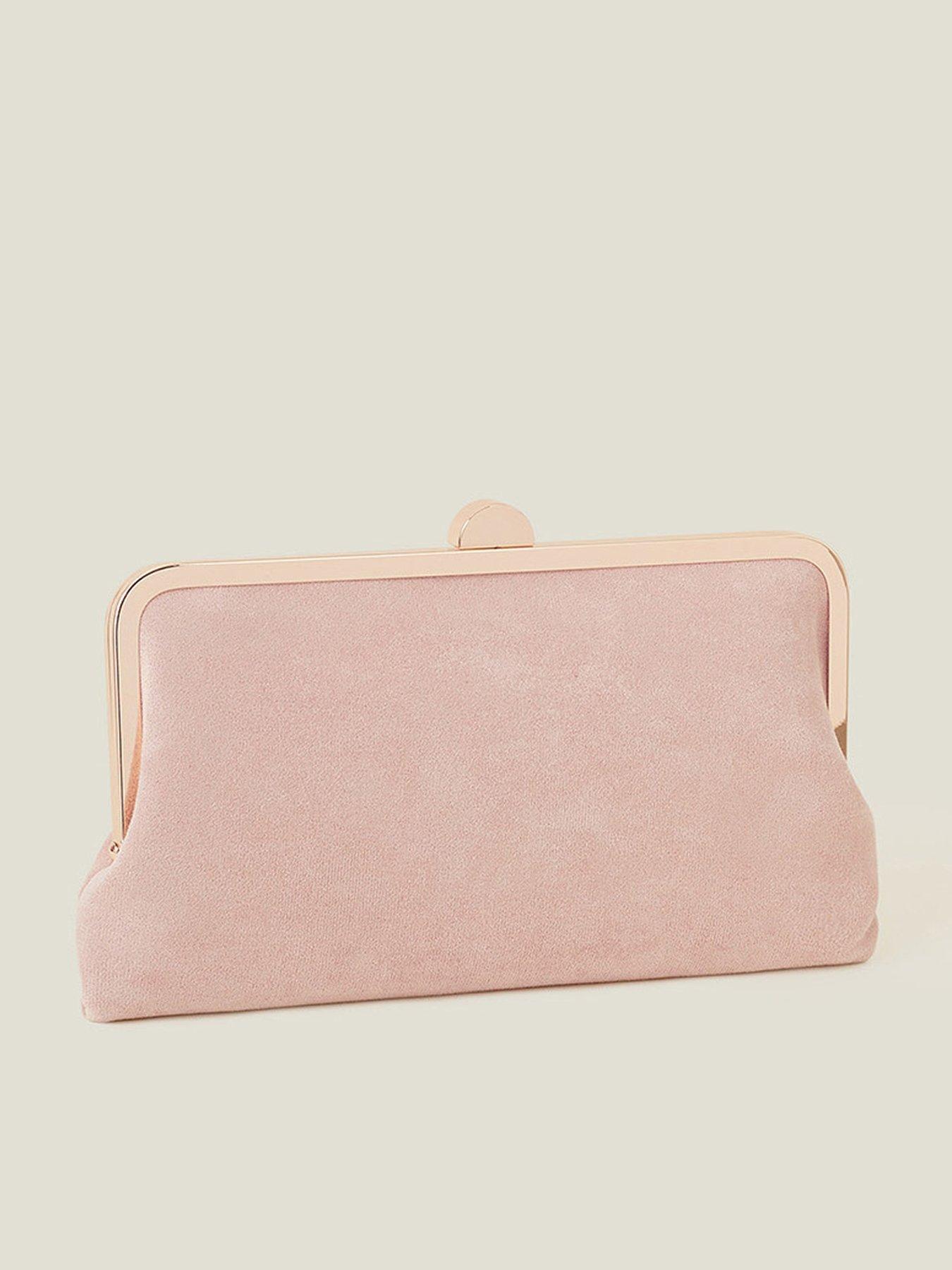 accessorize-suedette-clip-frame-clutch-bagback