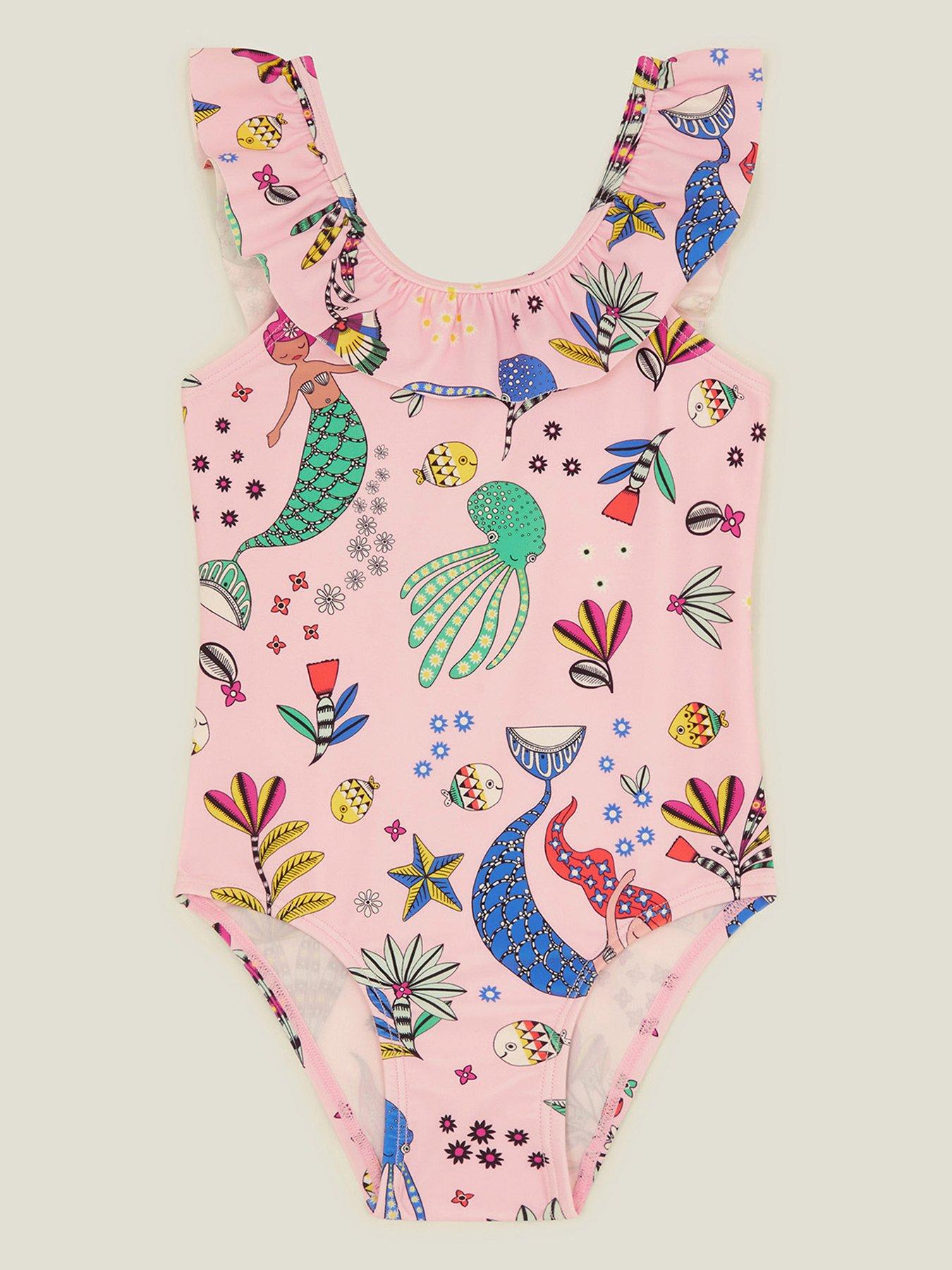 Pink, Swimwear, Girls clothes, Child & baby