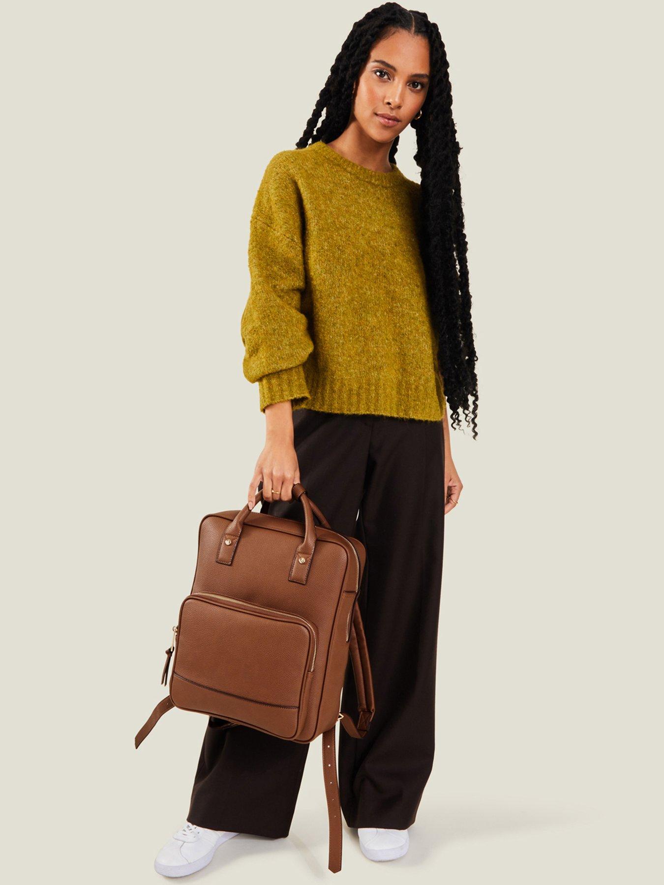 Image 2 of 4 of Accessorize Pocket Handle Backpack