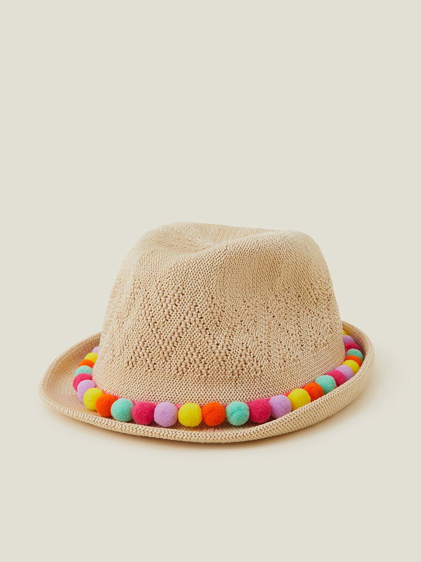 accessorize-girls-pom-pom-packable-trilby-brights-multi