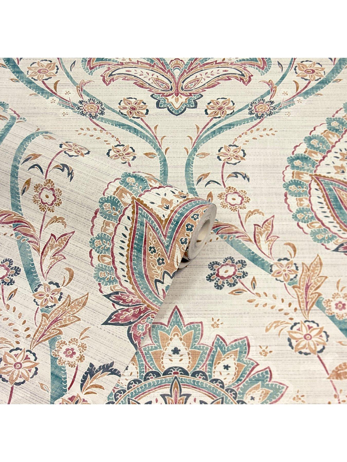 Image 4 of 5 of ARTHOUSE Fantastical Damask Wallpaper