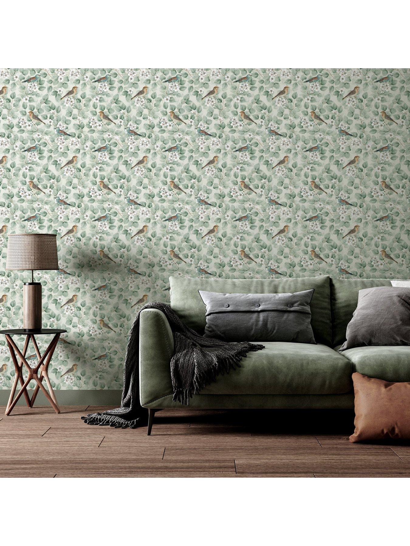 arthouse-birds-and-blossoms-wallpaper-greenback