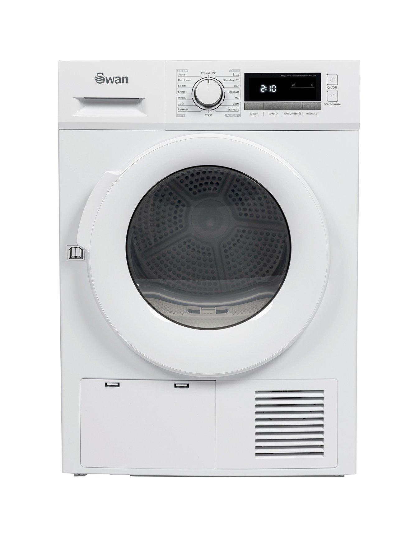 Image 1 of 6 of Swan Swan STC75110W 8kg Condenser Tumble Dryer - White