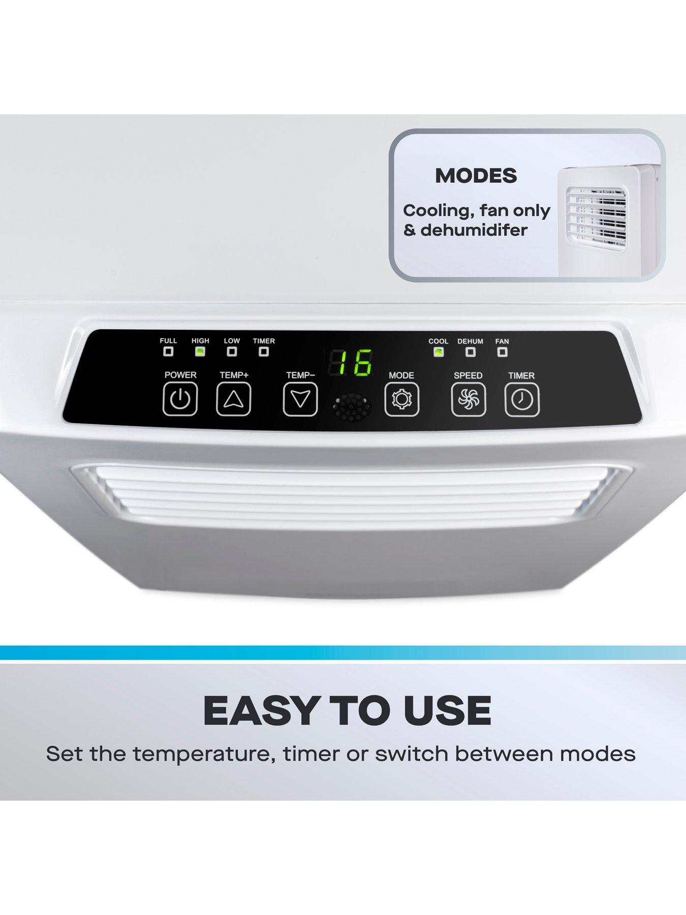 Image 5 of 6 of Daewoo 9000 BTU Portable Air Conditioner With Auto Swing