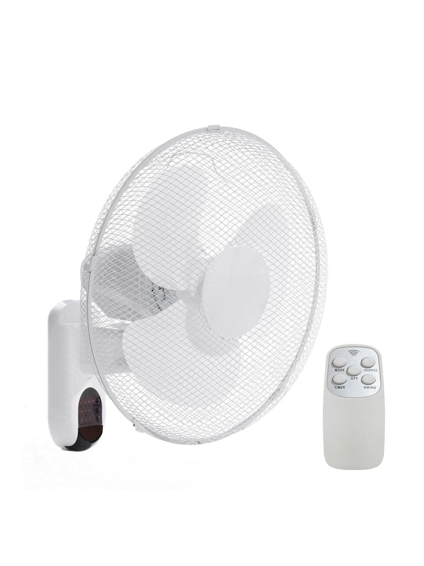 Image of Daewoo 16-inch Wall Fan with Remote Control